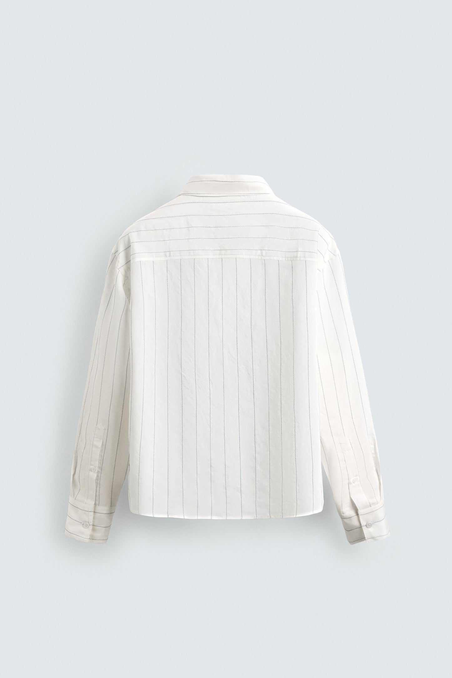 IRREGULAR STRIPE FLOWY SHIRT