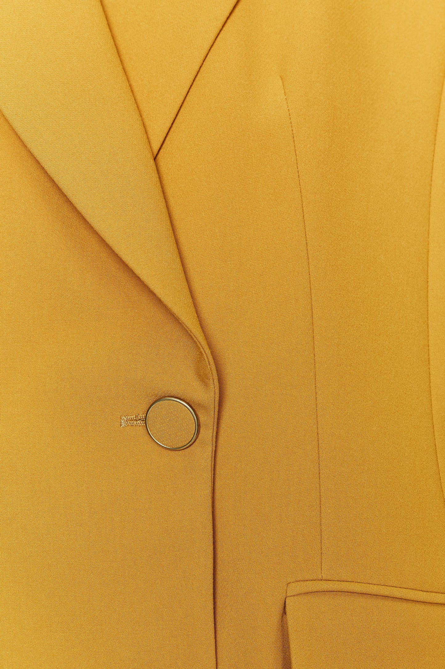 DOUBLE BREASTED BLAZER WITH SHOULDER PADS