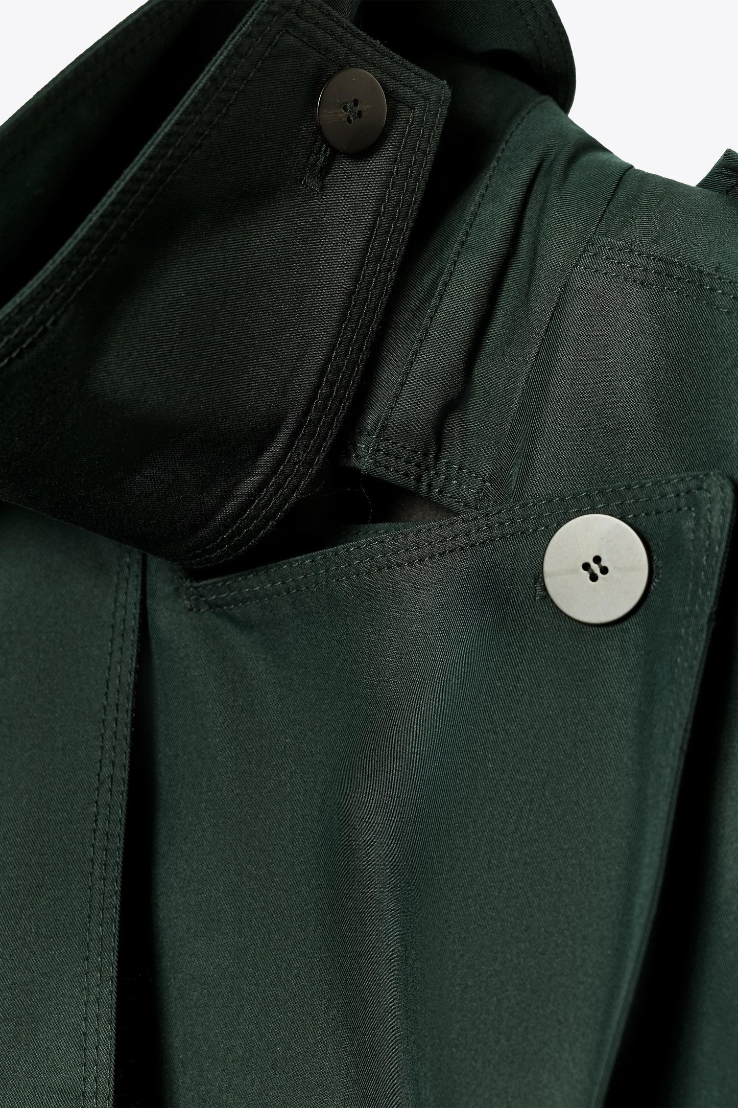 OVERSIZED WATER REPELLENT TRENCH COAT ZW COLLECTION
