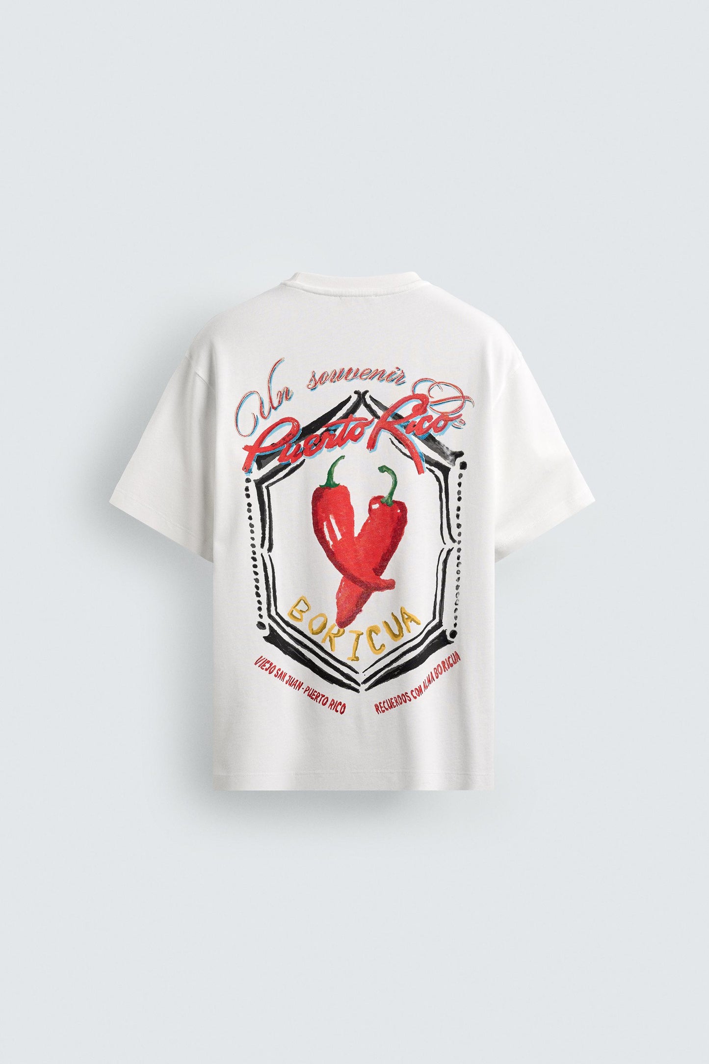 COMBINED EMBROIDERY T-SHIRT