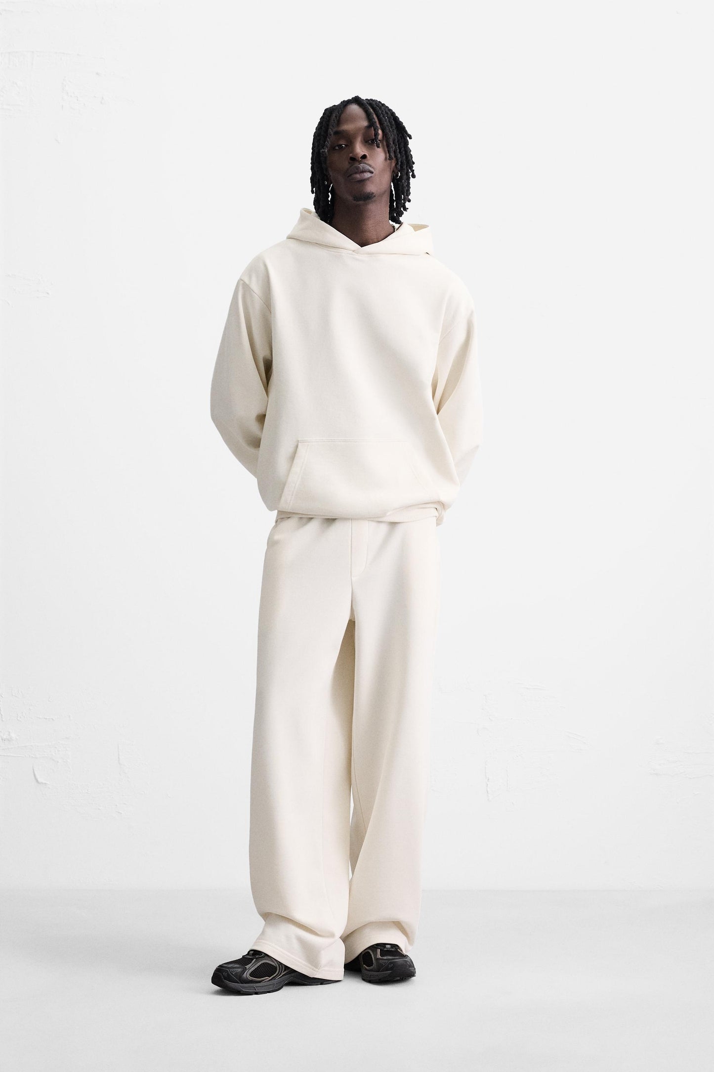 WIDE FIT JOGGER PANTS