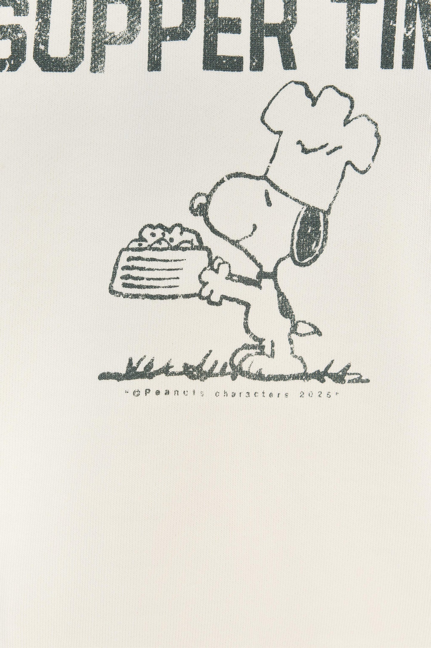 SNOOPY PEANUTS™ WASHED EFFECT SWEATSHIRT