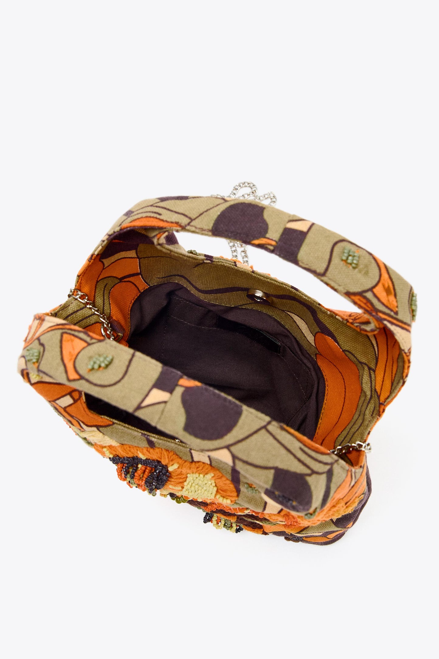 MULTICOLOR BEADED BAG