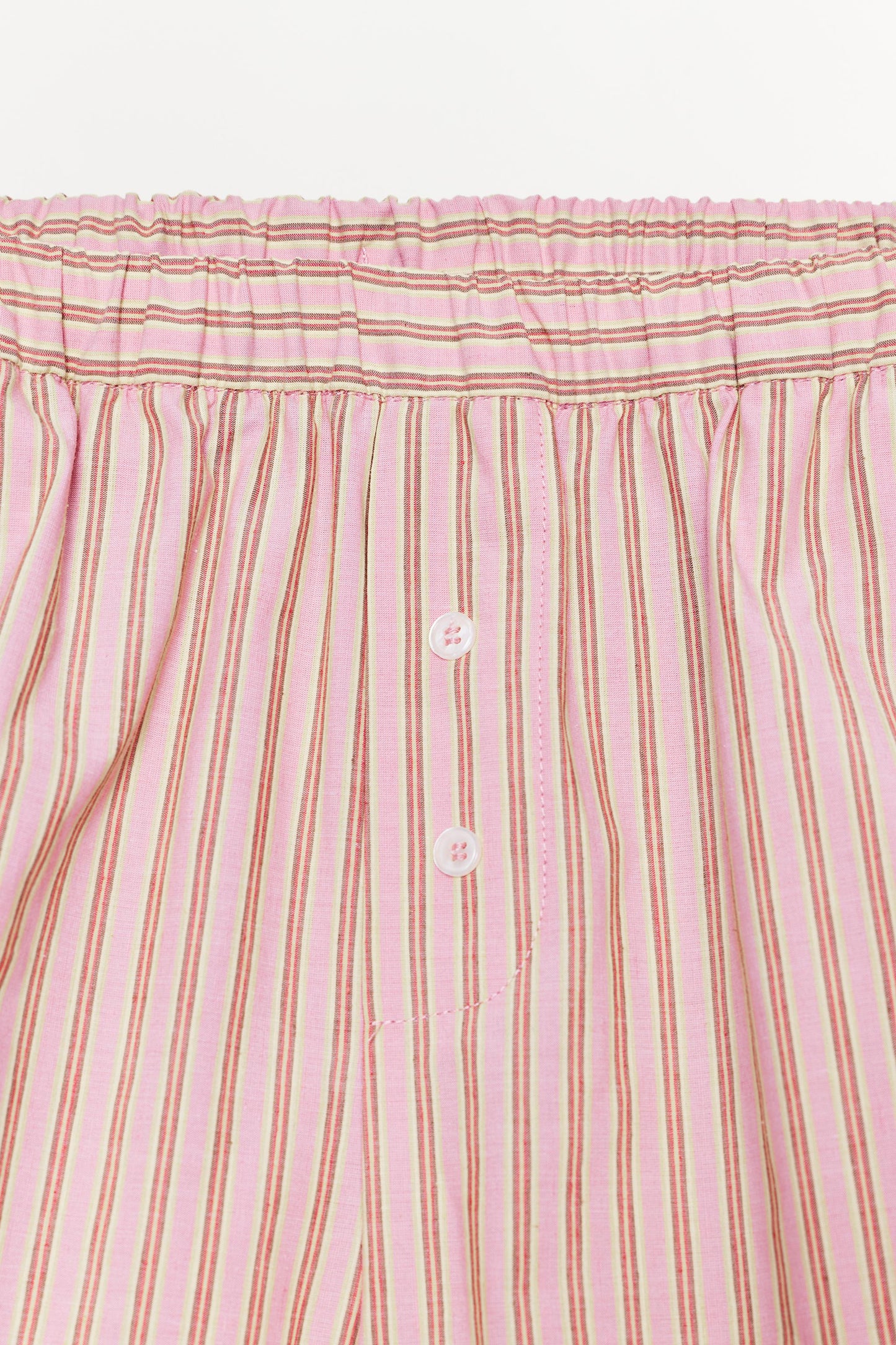 STRIPED SHORTS WITH COTTON