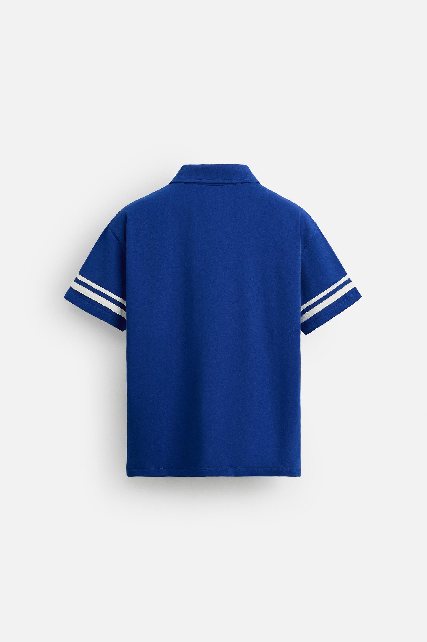 COLOR BLOCK FLAG POLO SHIRT