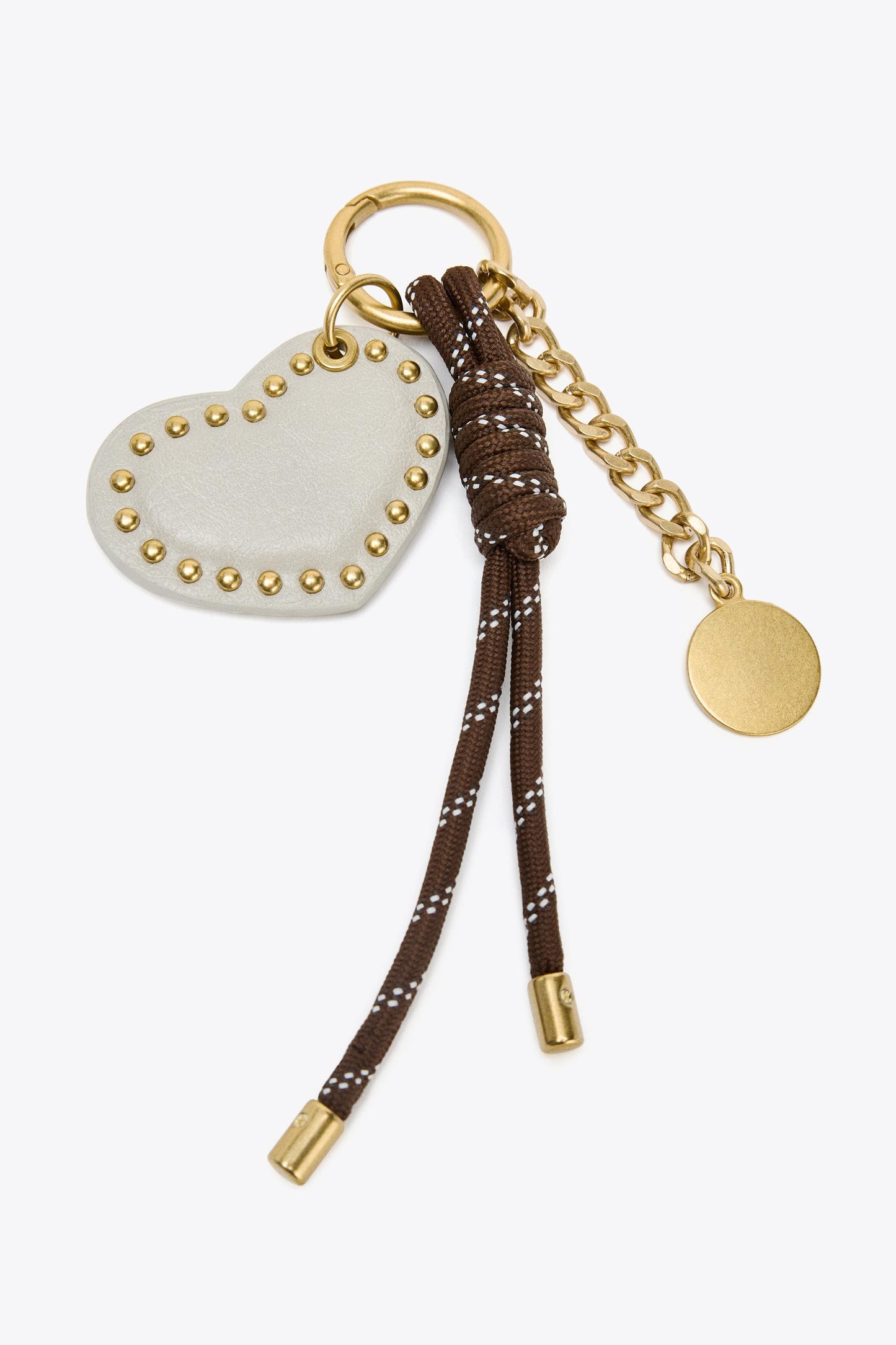 STUDDED HEART CHARM
