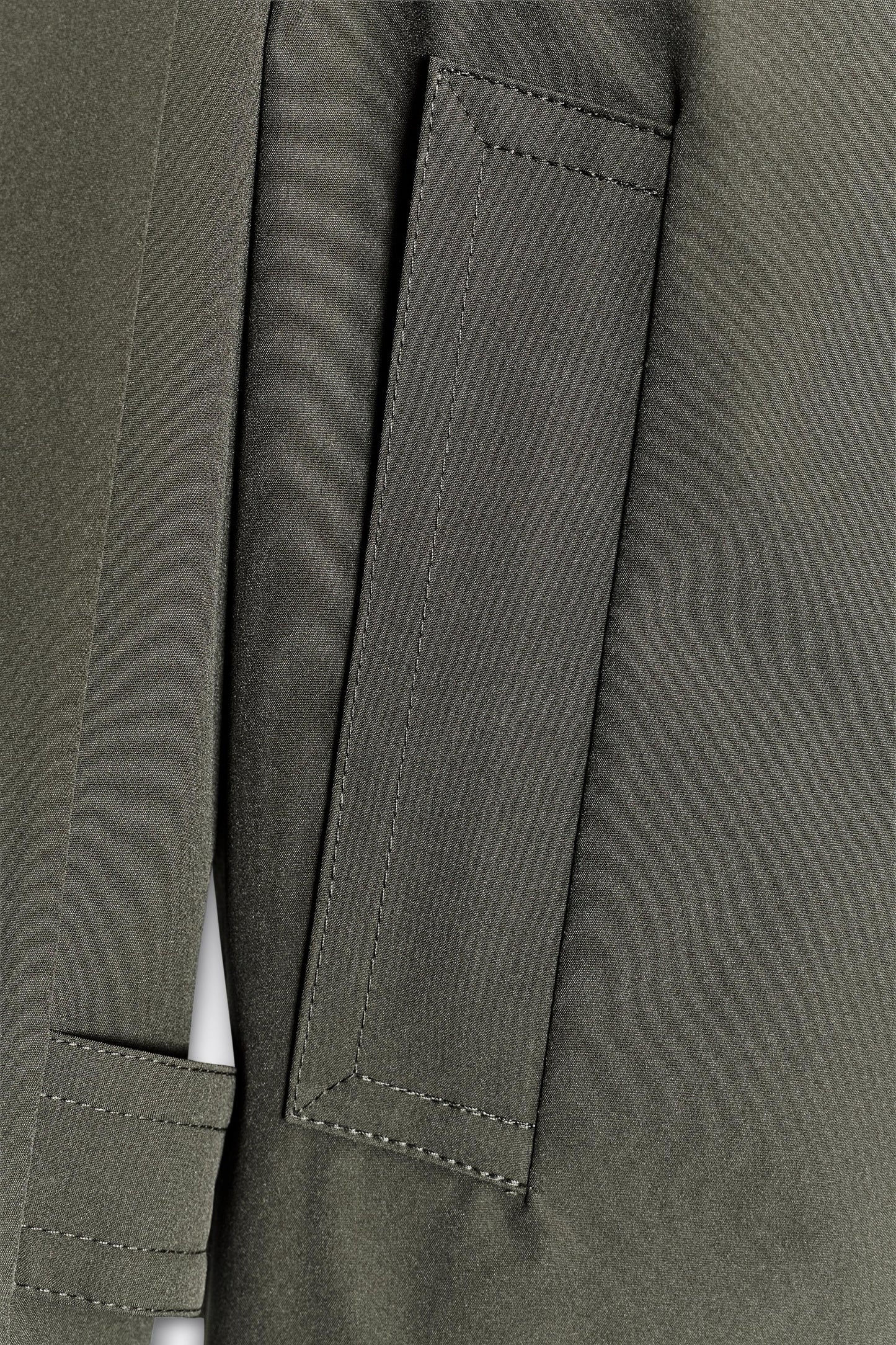 WATER REPELLENT WINDPROOF DOUBLE-BREASTED TRENCH COAT