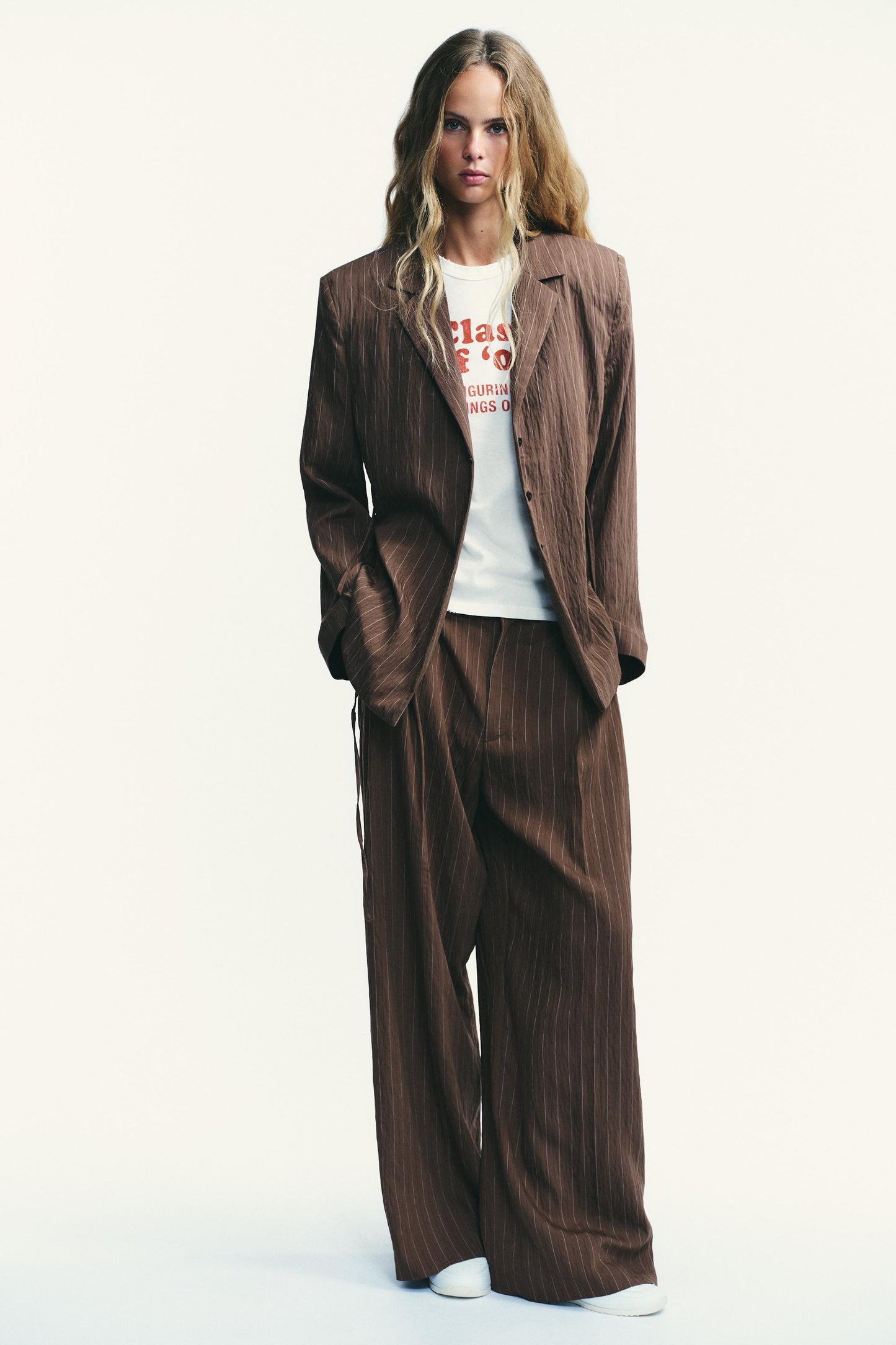 DOUBLE PLEAT FLAP PANTS
