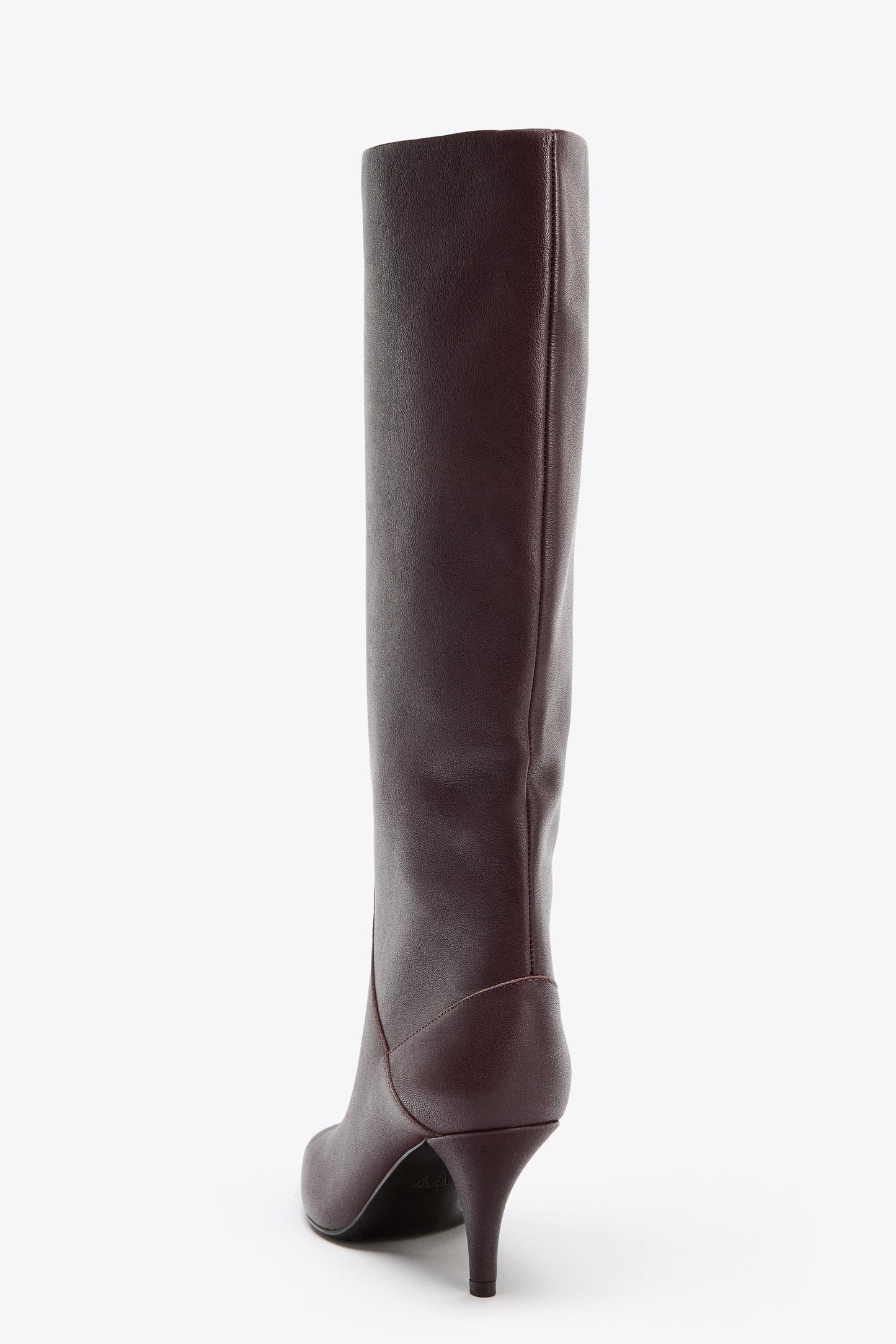LEATHER HEEL BOOTS