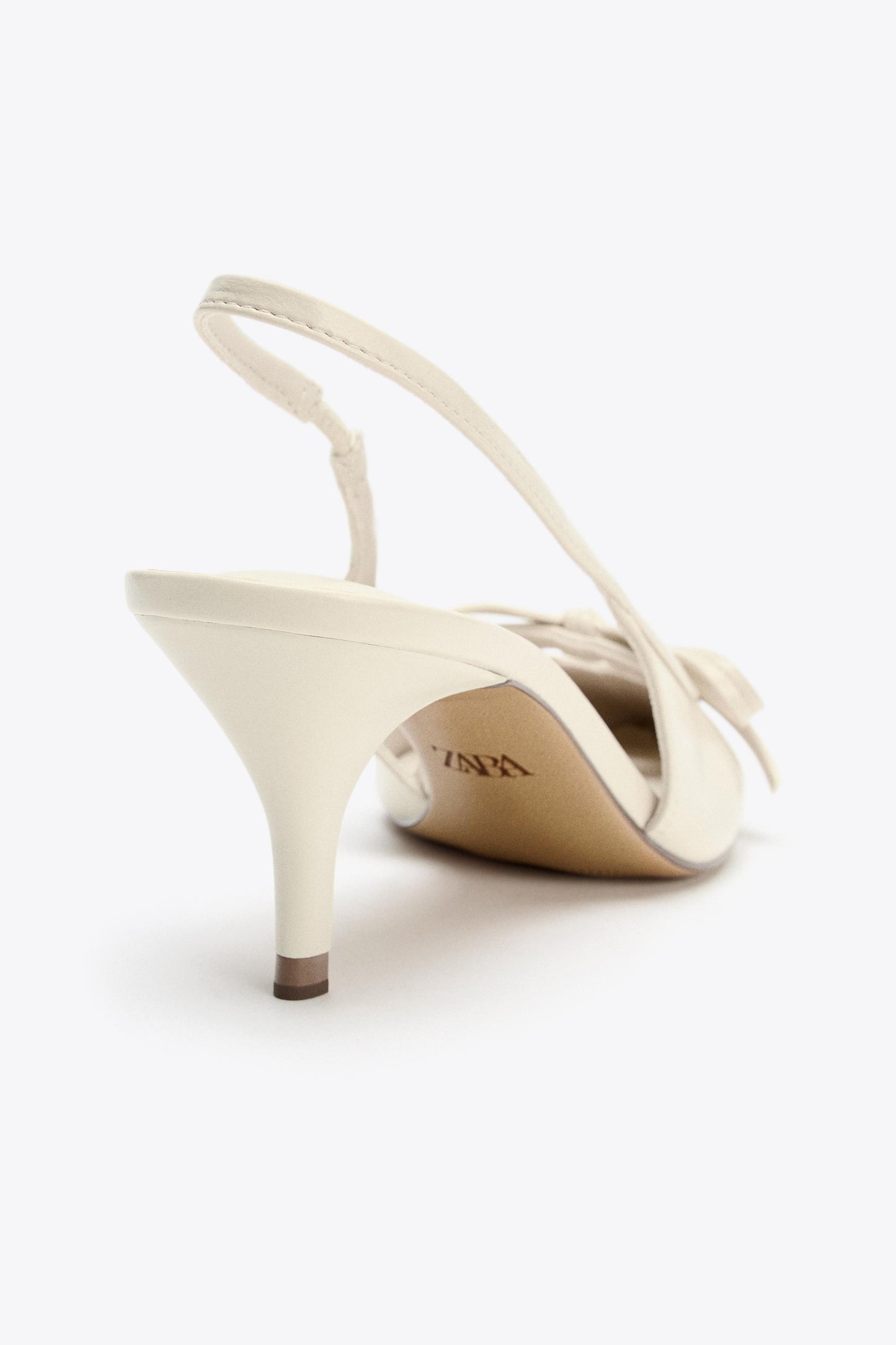 BOW SLINGBACK SHOES