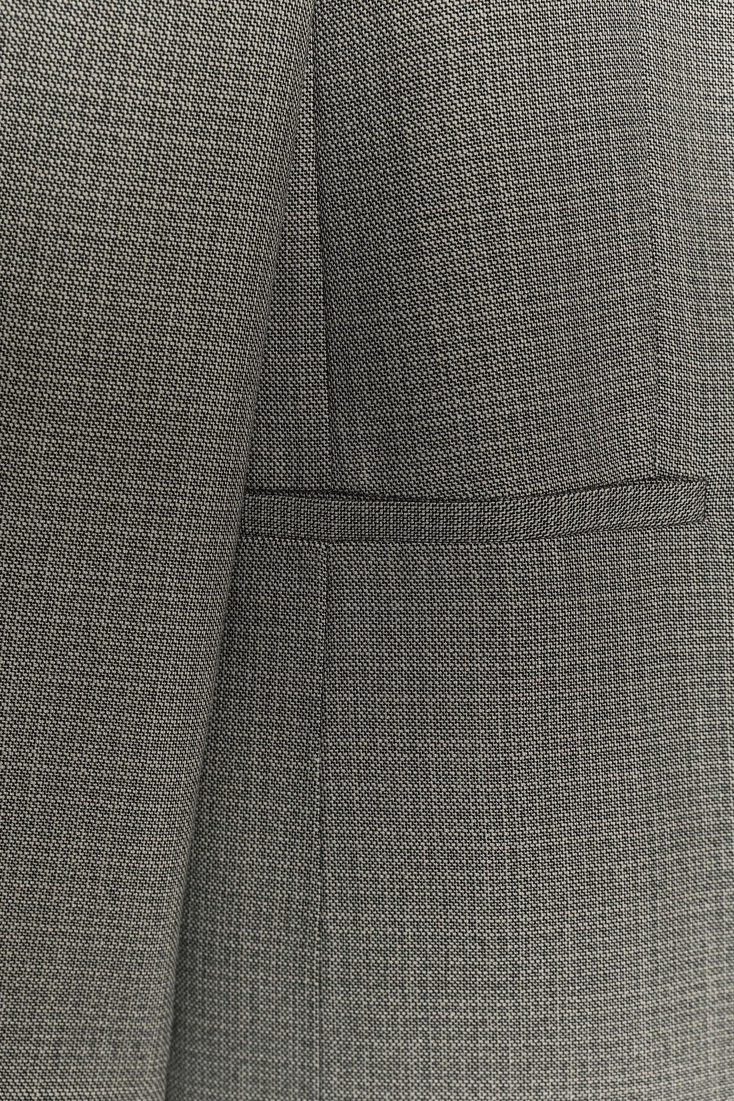 DOUBLE BREASTED BLAZER WITH SHOULDER PADS