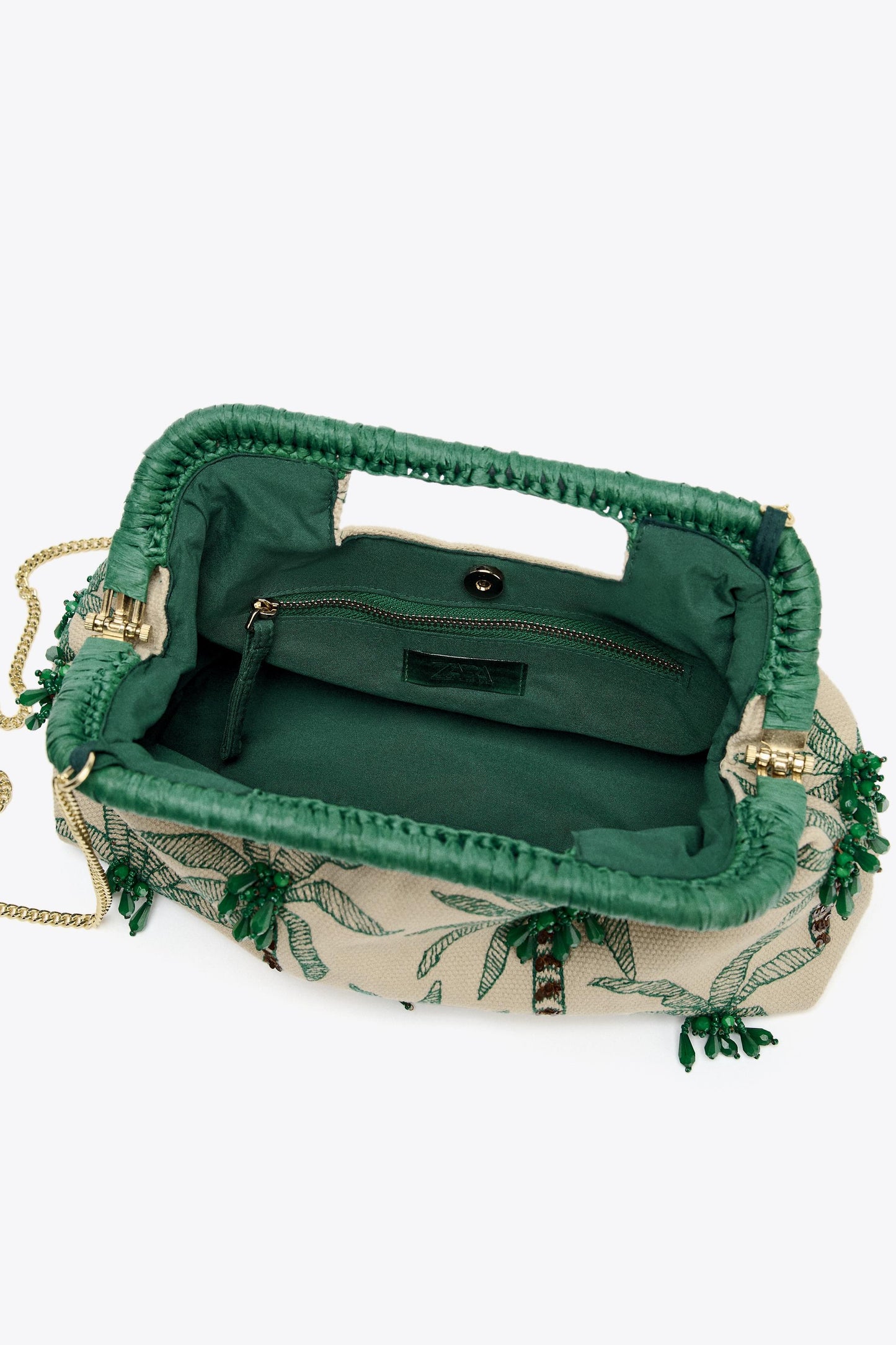 BEADED DETAIL CLUTCH