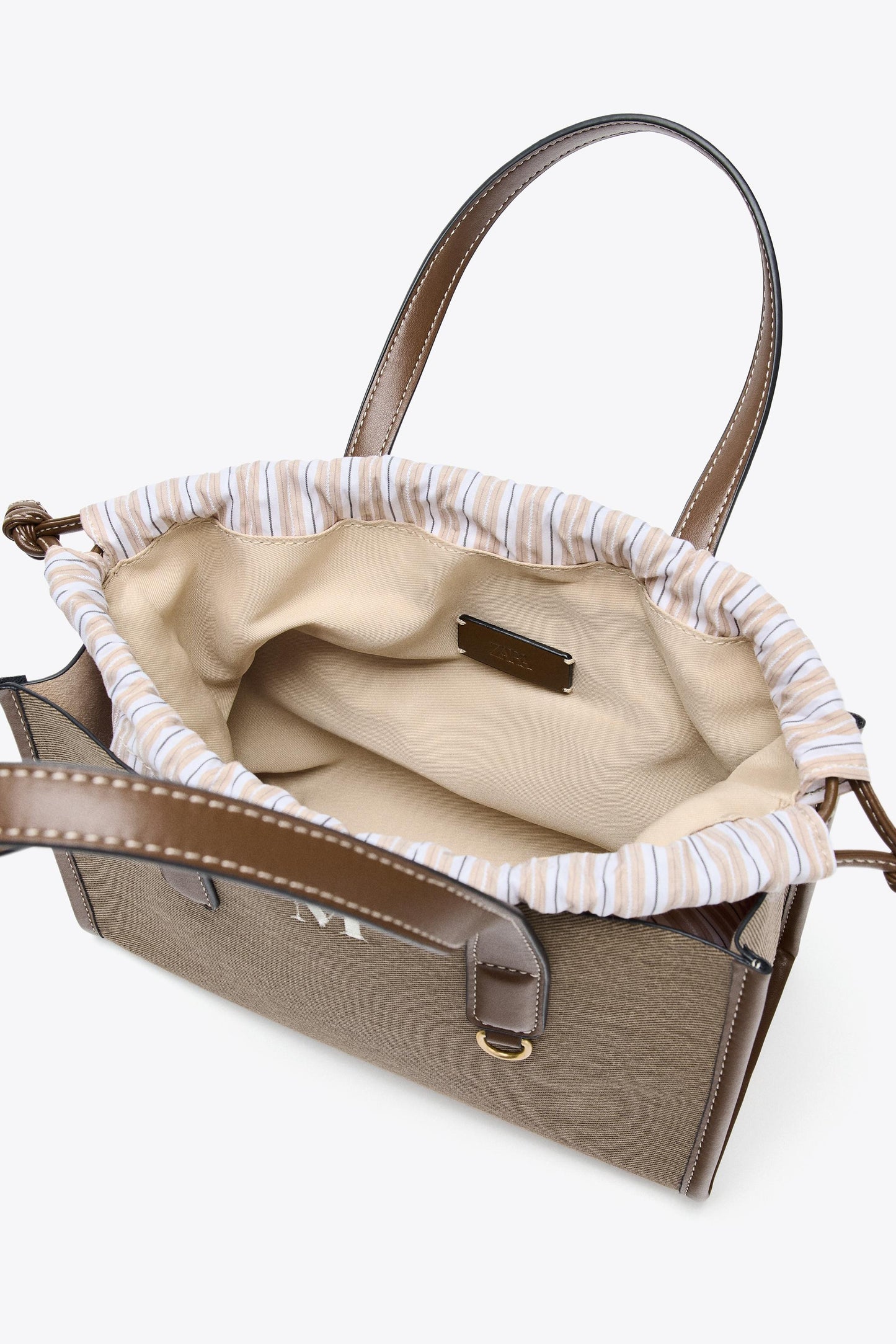WOVEN SHOPPER BAG