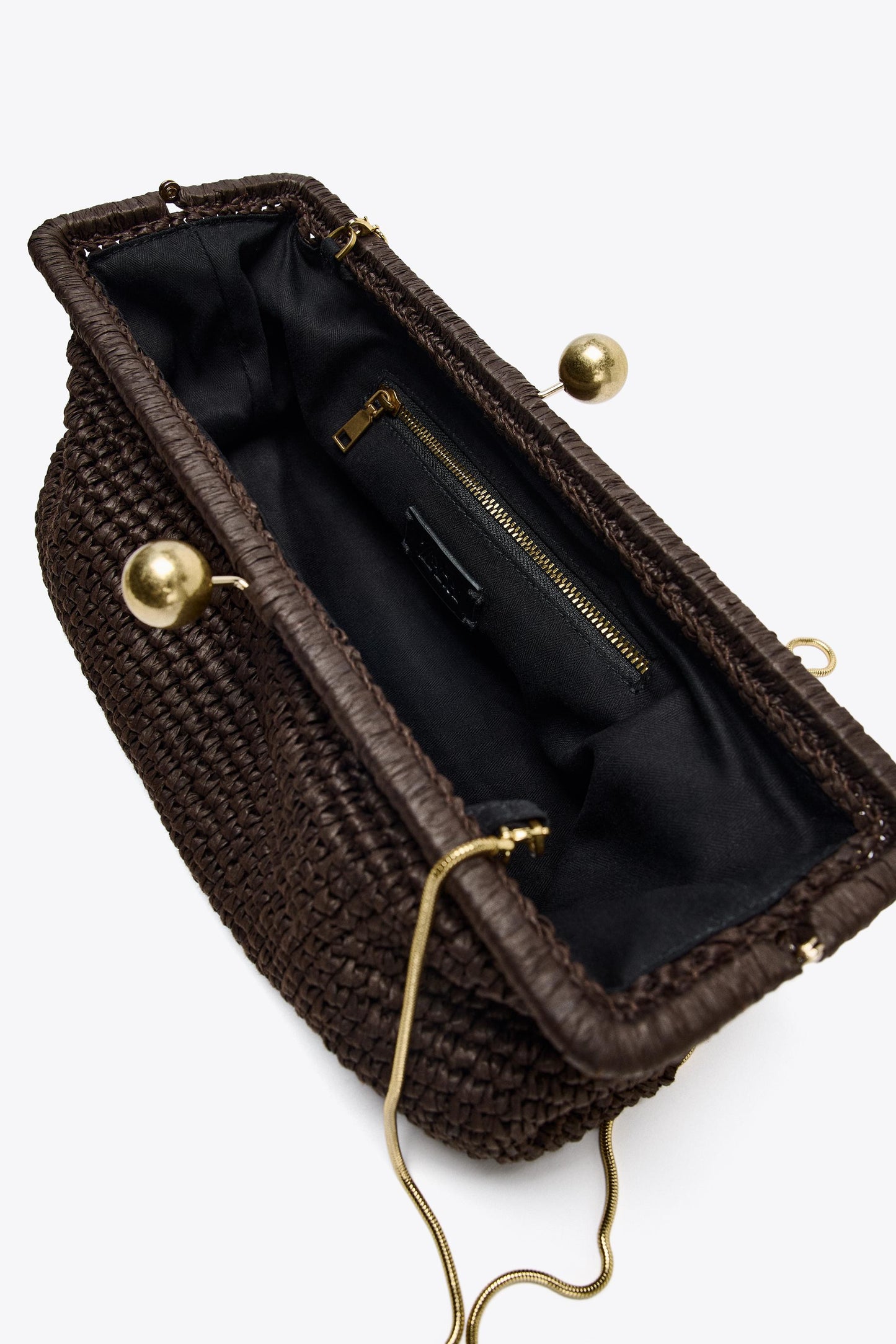 WOVEN CLUTCH BAG
