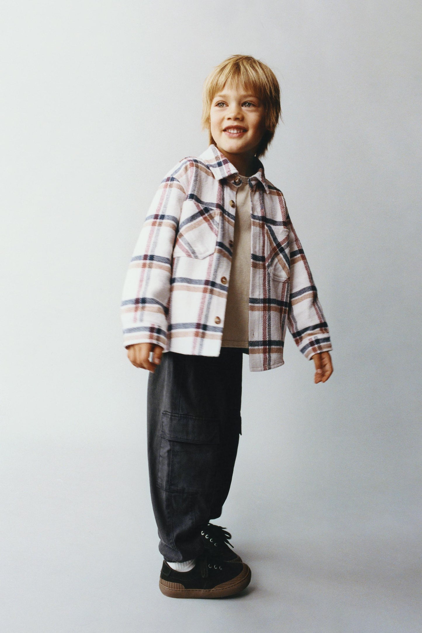 PLAID OVERSHIRT