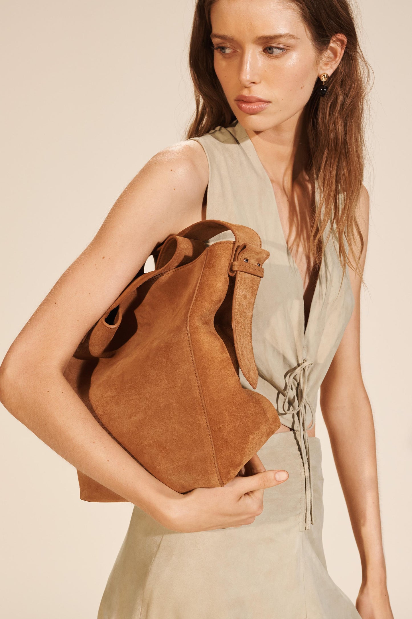 SUEDE SHOPPER BAG LIMITED EDITION