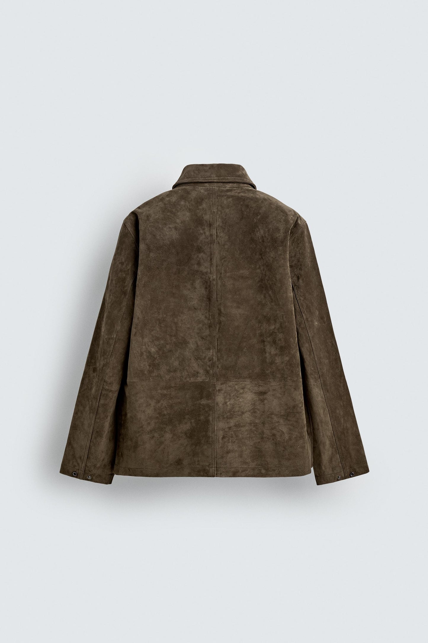 SUEDE LEATHER OVERSHIRT