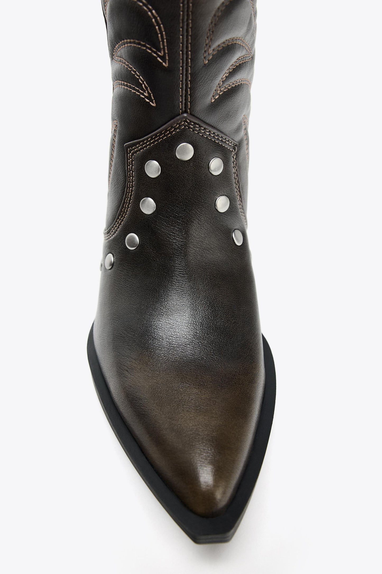 COWBOY STUDDED BOOTS