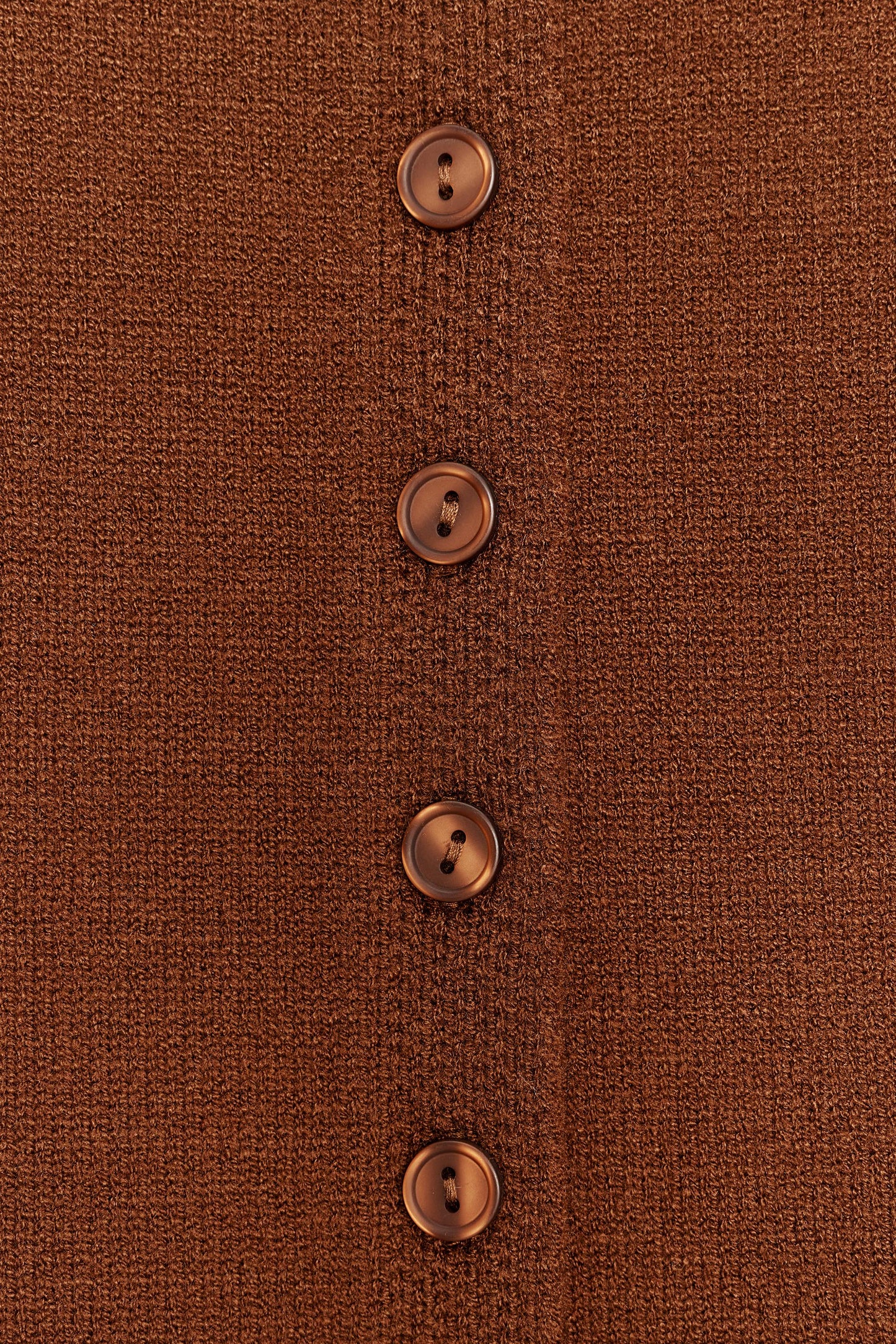 BUTTONED KNIT TOP