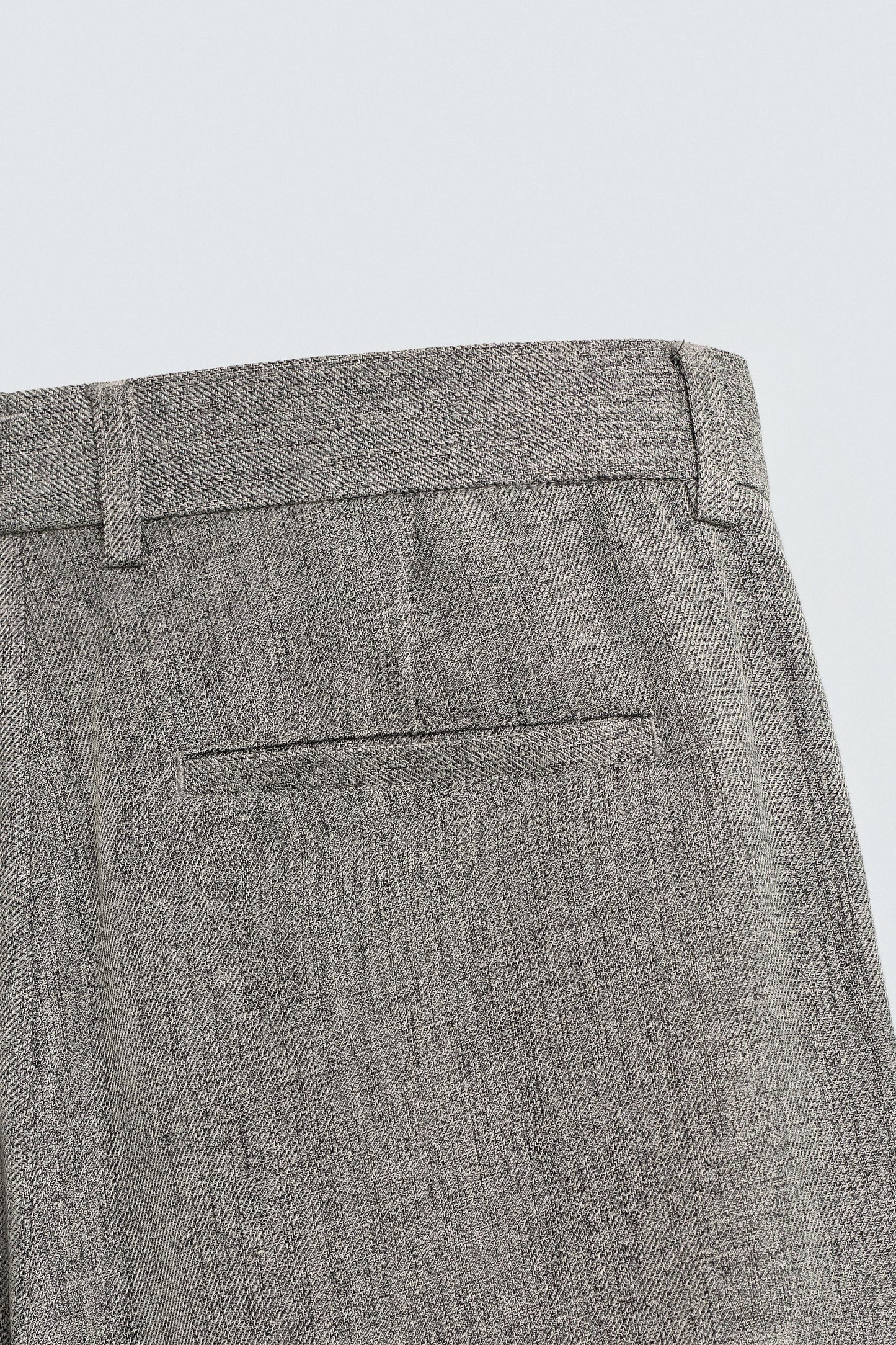 FLARE FIT STRUCTURED PANTS