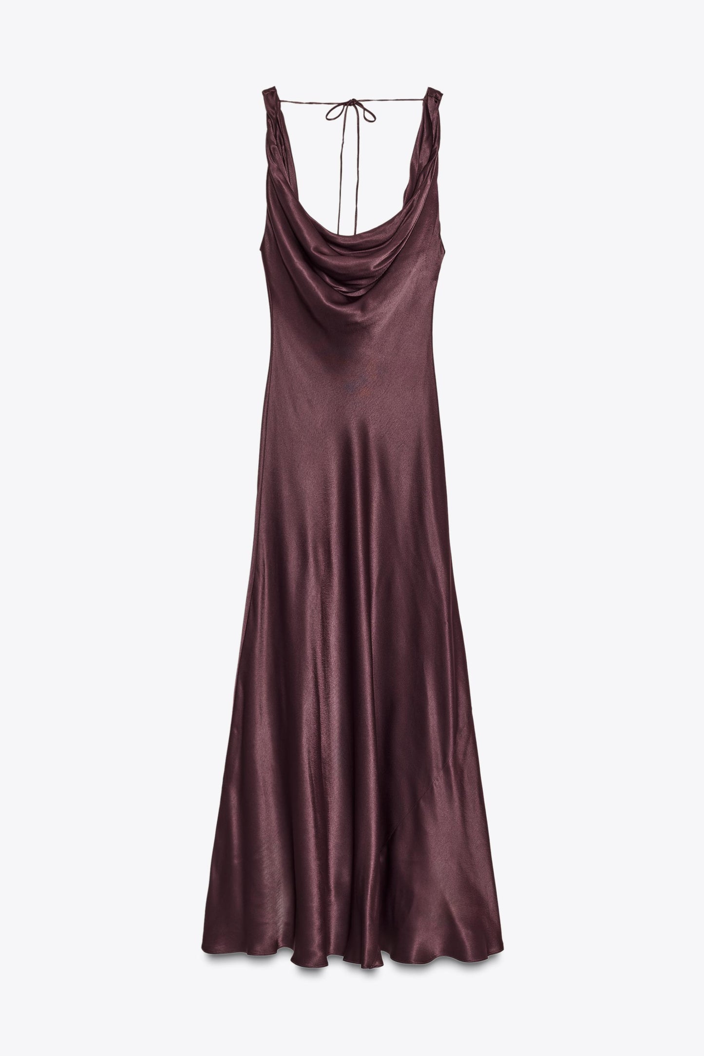 ZW COLLECTION SATIN LONG DRESS