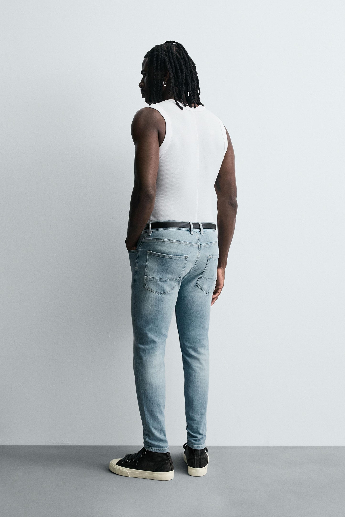 SKINNY CROPPED FIT JEANS