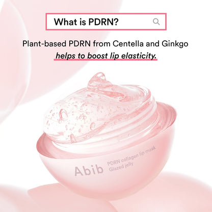 PDRN collagen lip mask Glazed jelly