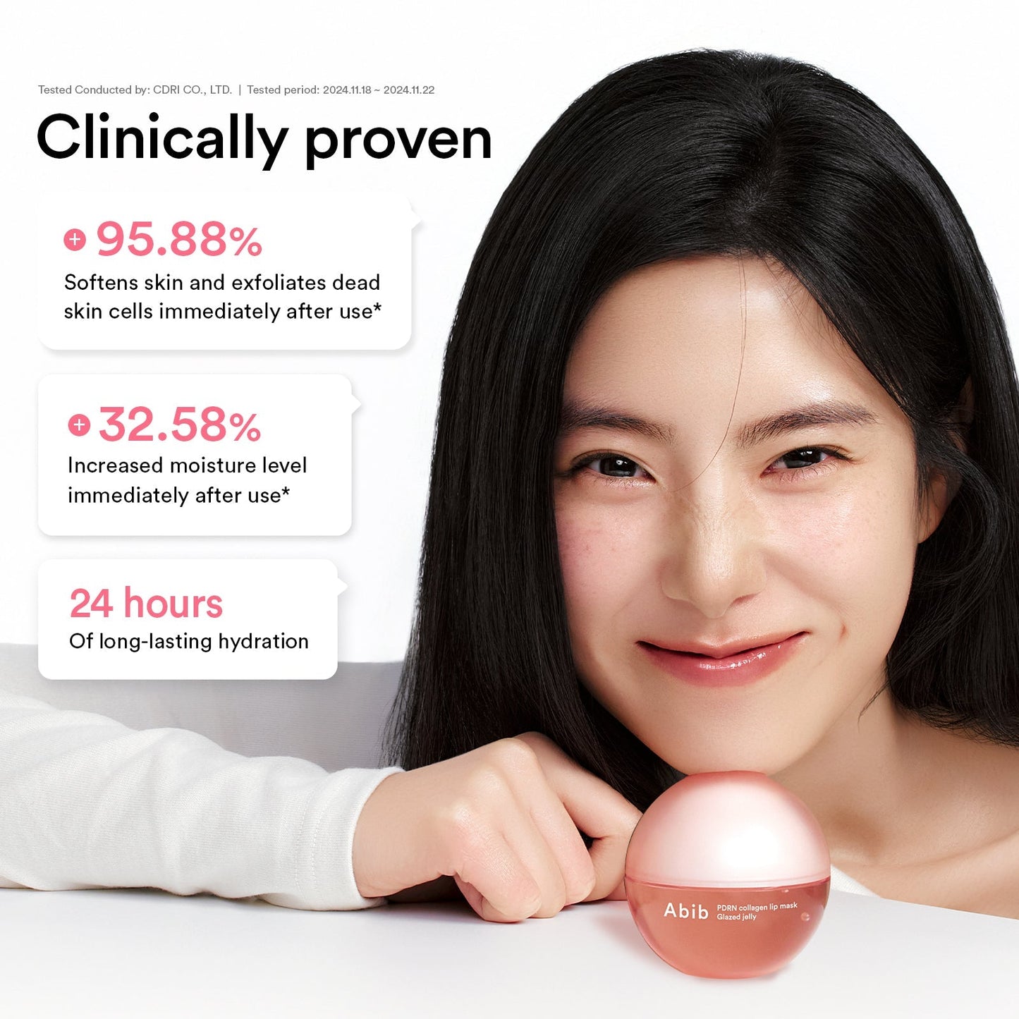 PDRN collagen lip mask Glazed jelly