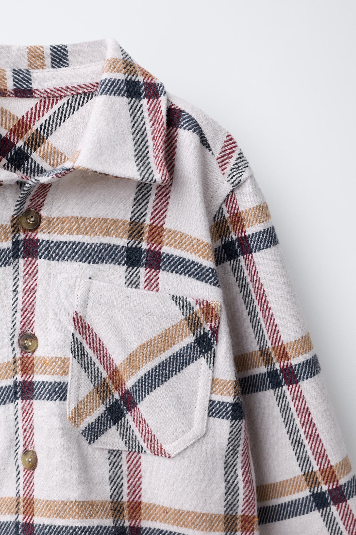 PLAID OVERSHIRT