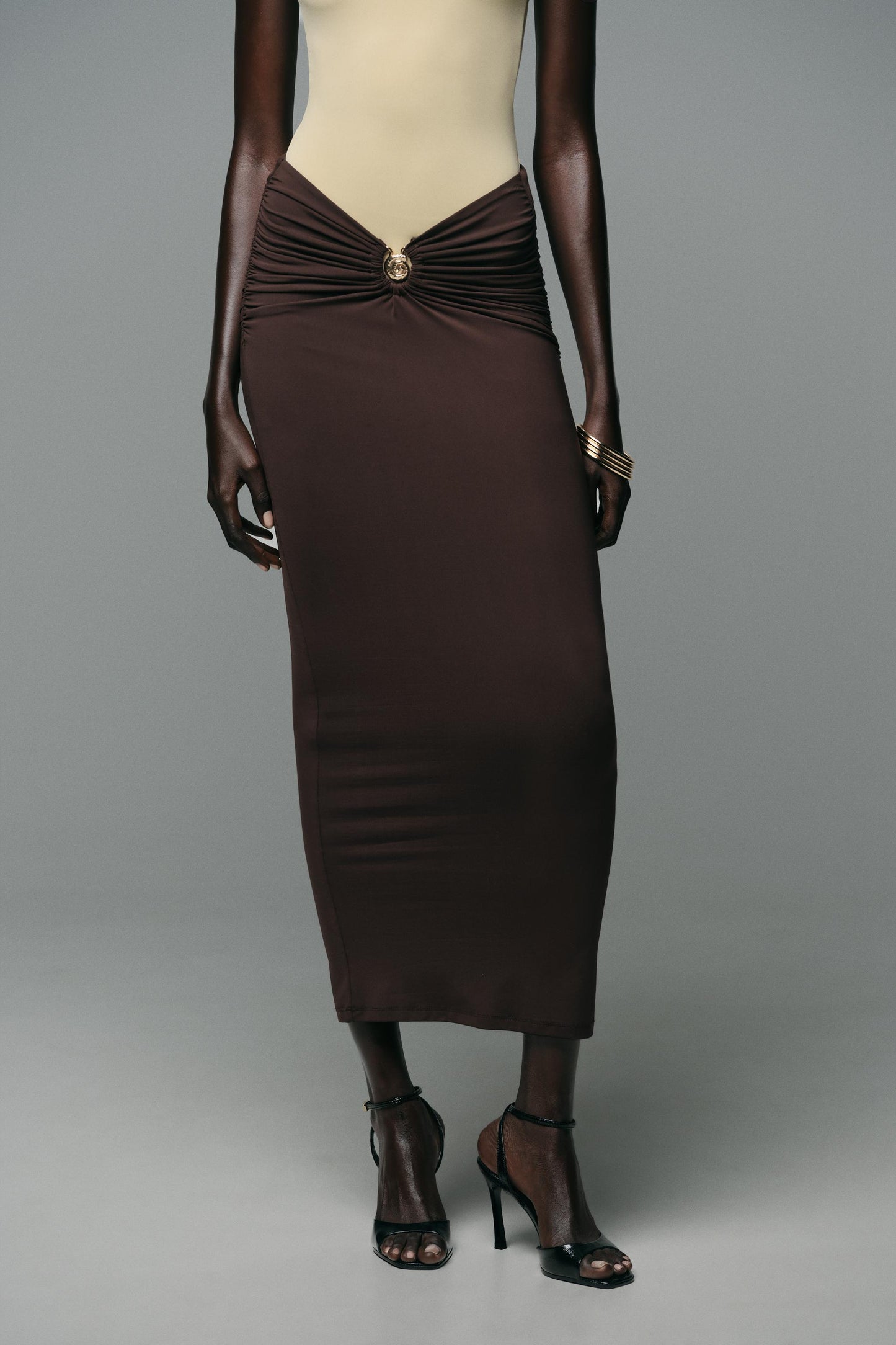 SEASHELL POLYAMIDE SKIRT