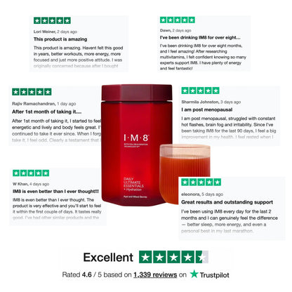 Daily Ultimate Essentials Pro: All-in-One Supplement Variety Pack - David Beckham's Super Supplement