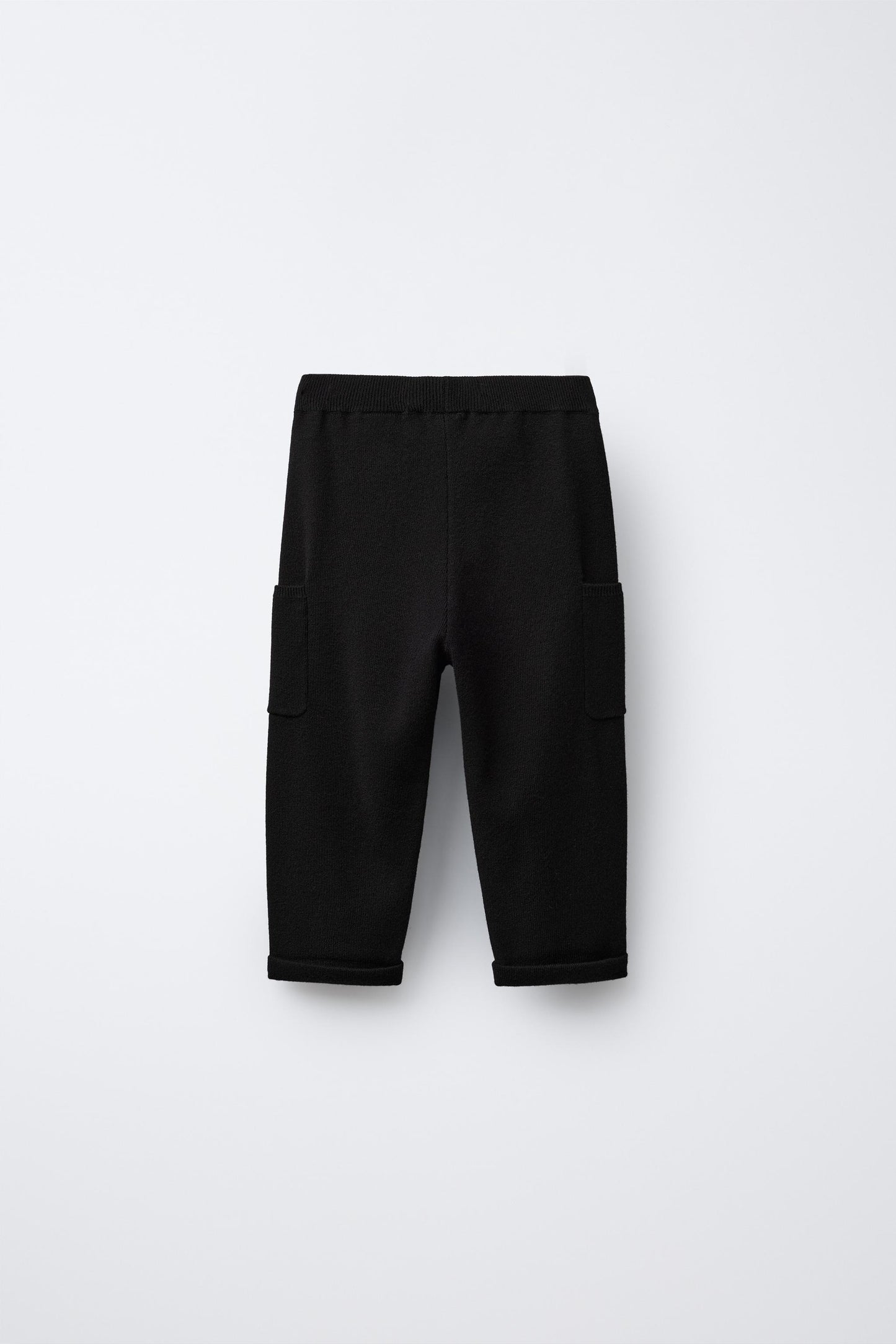 KNIT CARGO PANTS