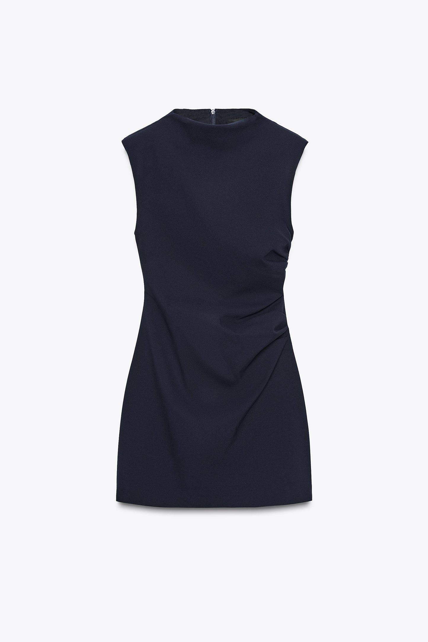 SHORT DRESS WITH SHOULDER PADS