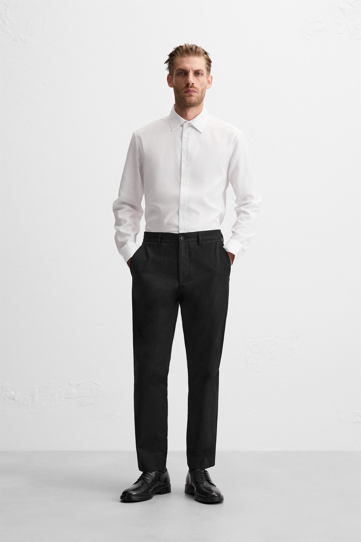EASY CARE TEXTURED SHIRT