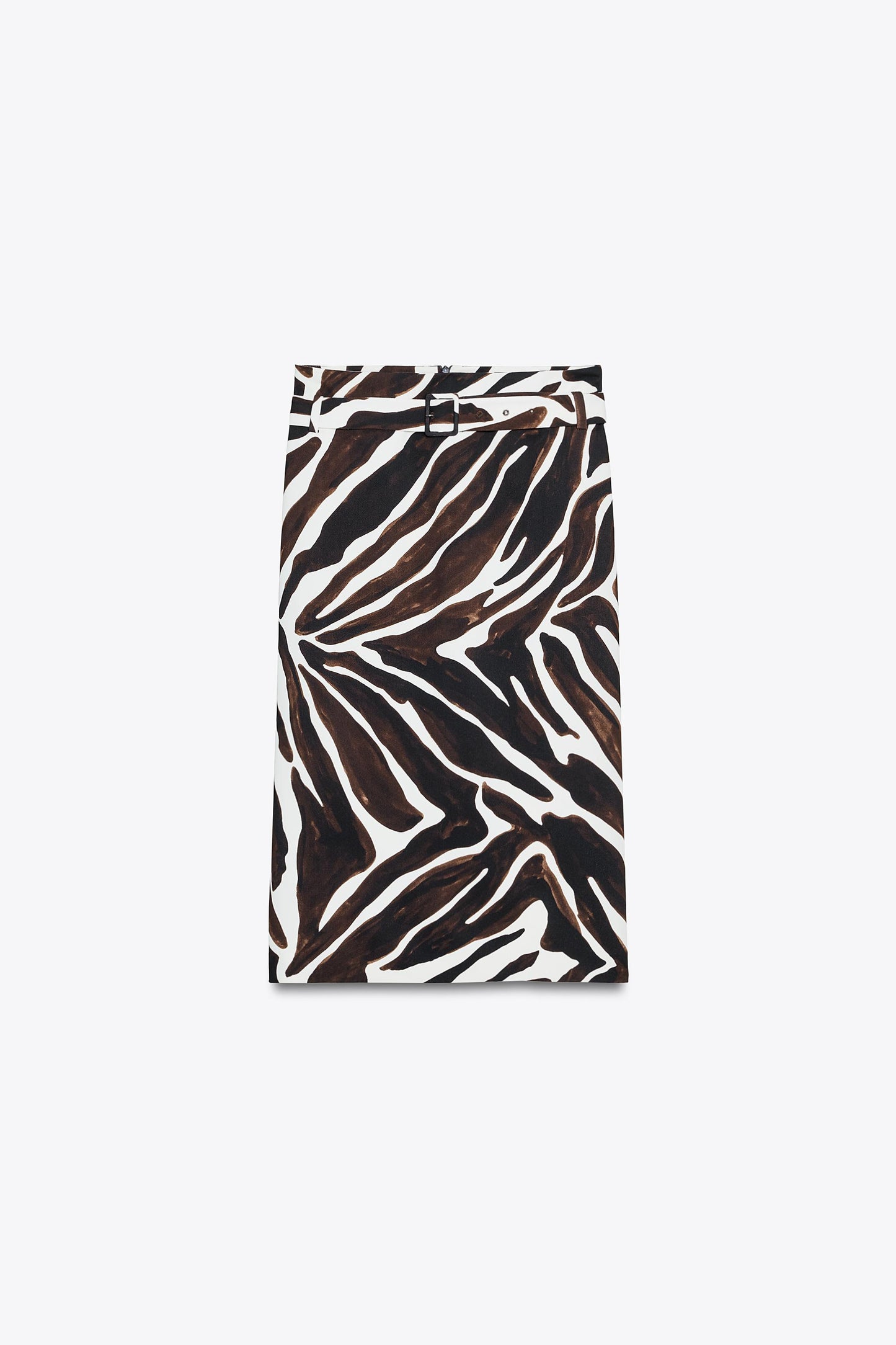 ANIMAL PRINT PENCIL SKIRT ZW COLLECTION