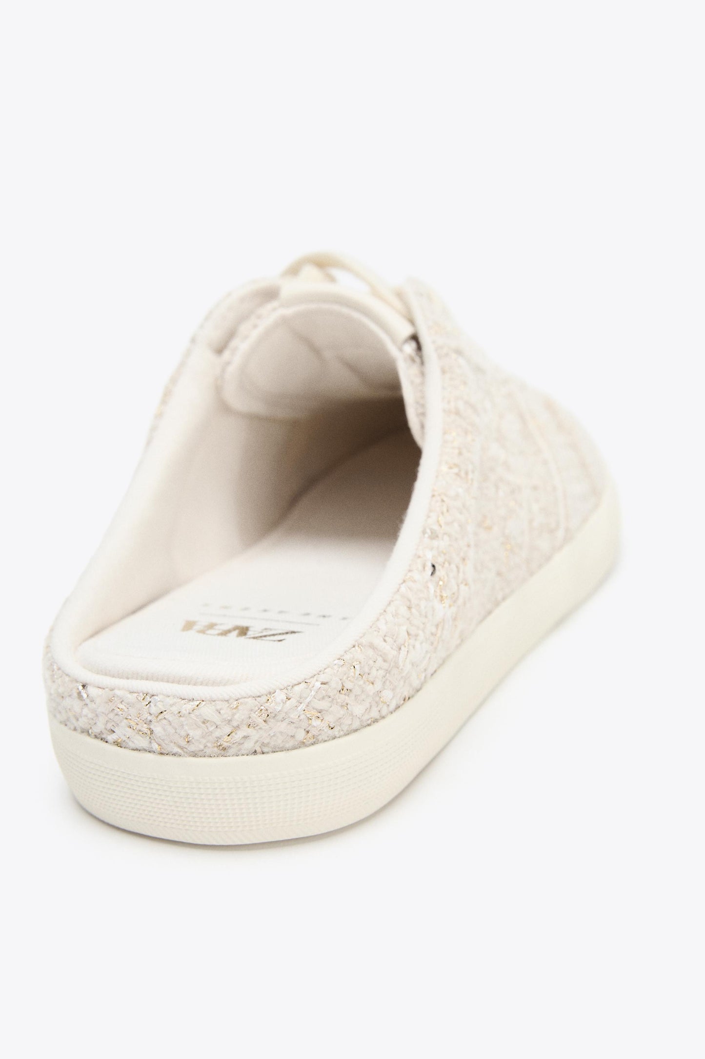 FABRIC COLLAPSIBLE HEEL SNEAKERS