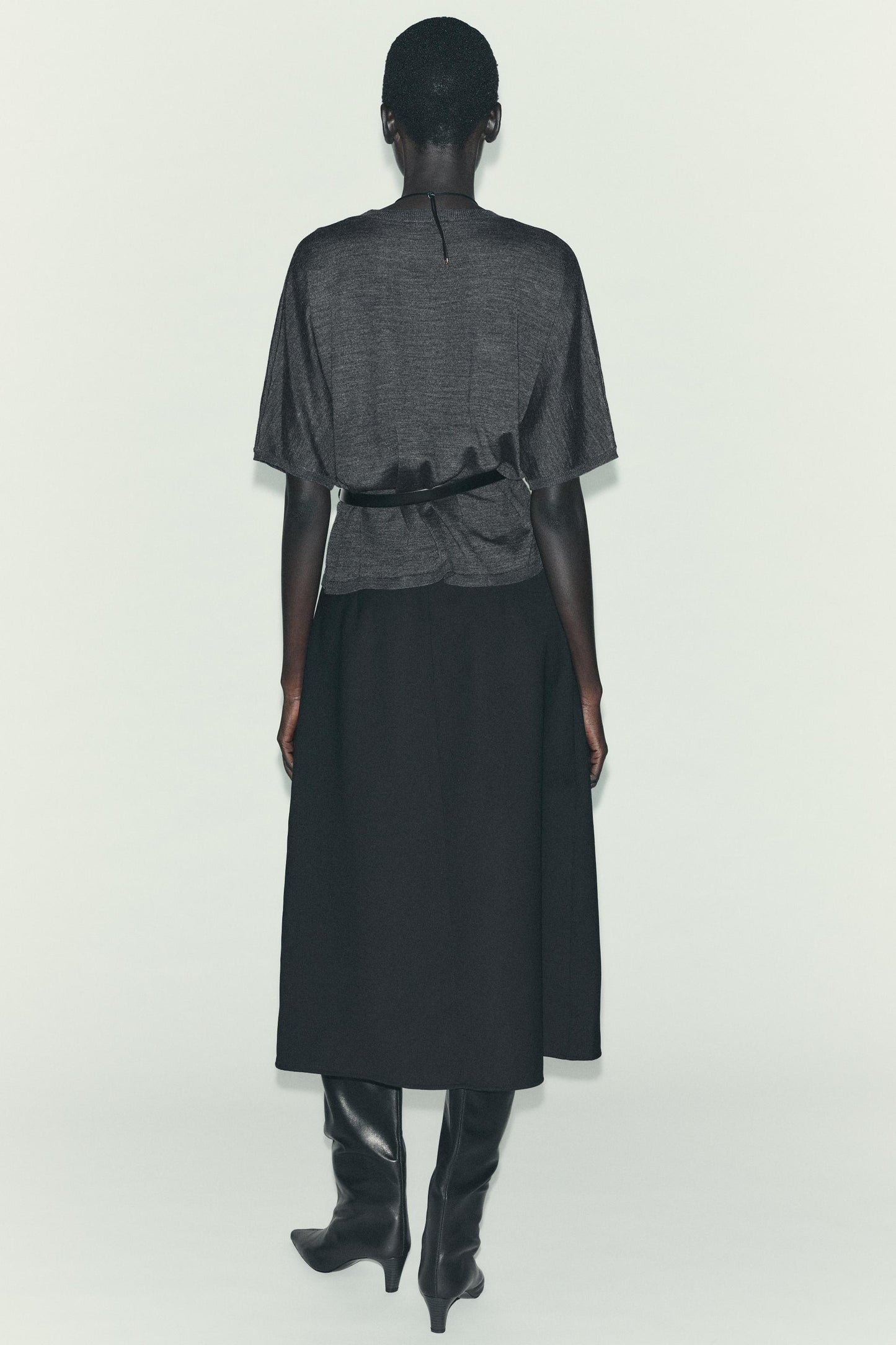 MIDI LAYER SKIRT