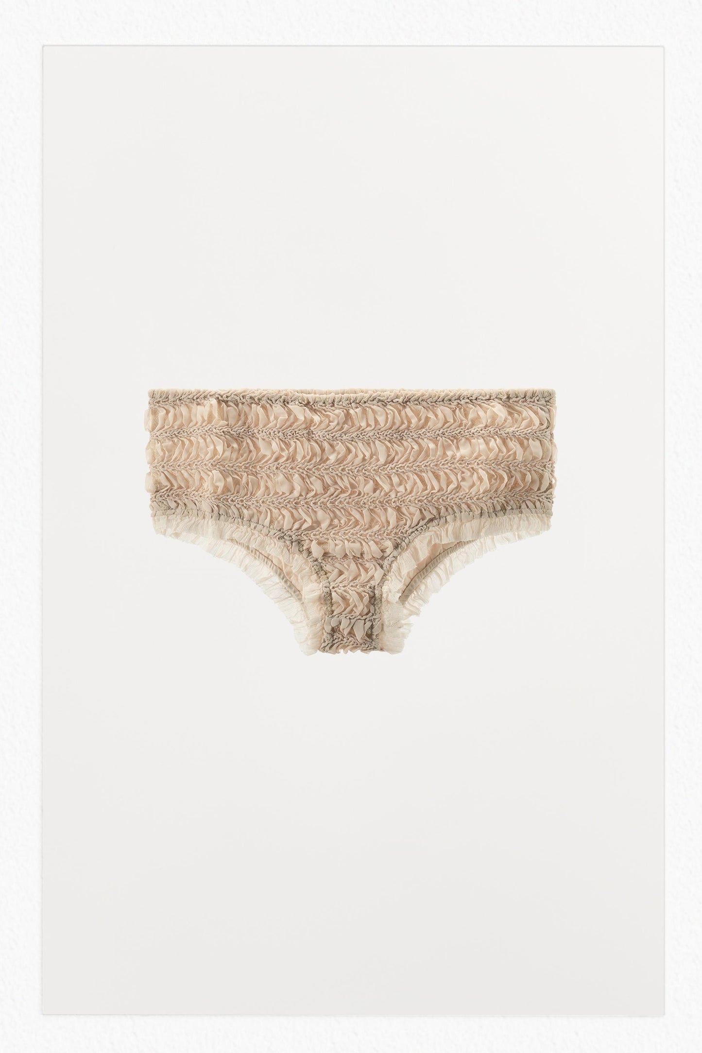 TEXTURED MINI SHORTS