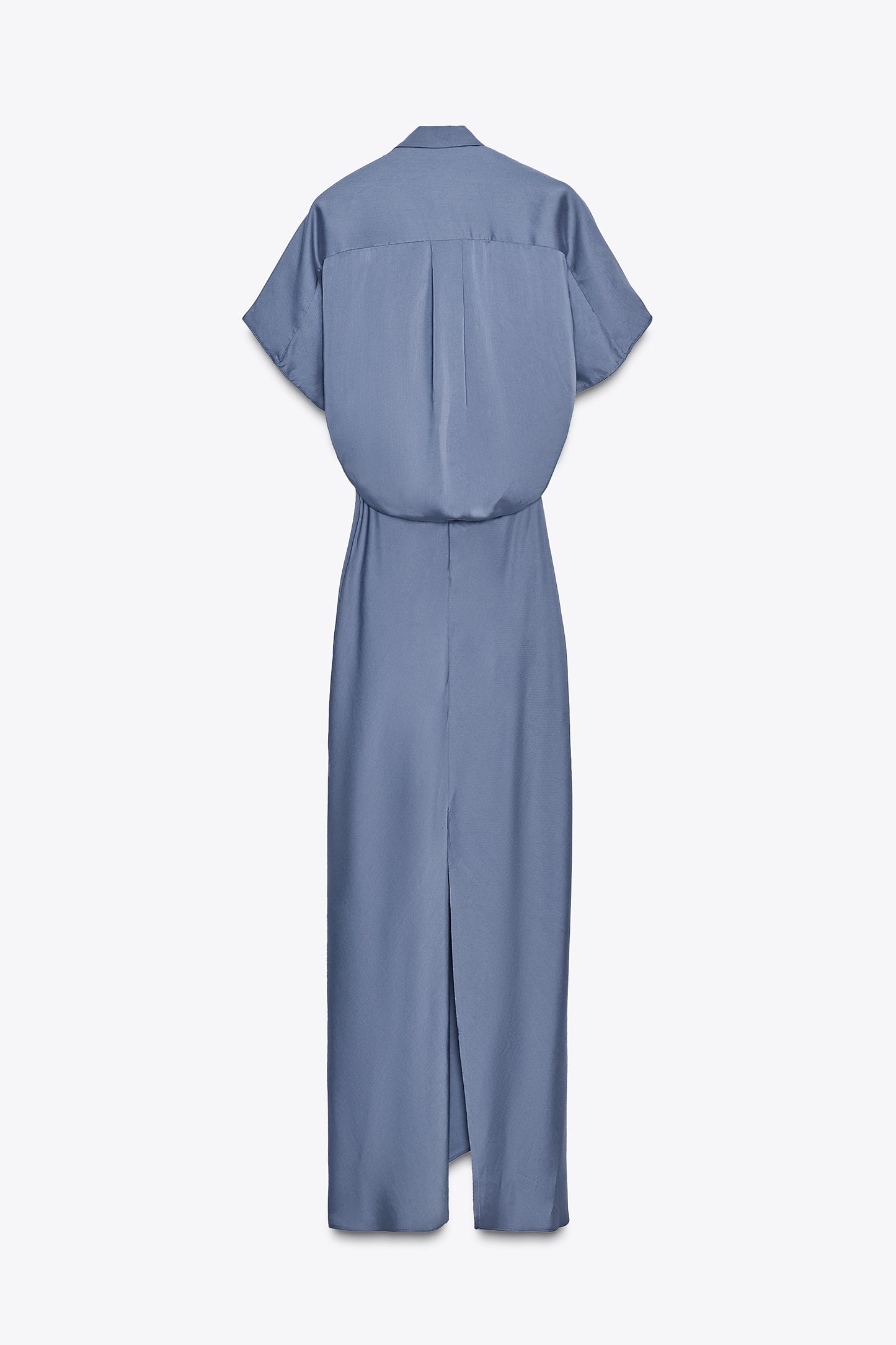 ZW COLLECTION SATIN EFFECT WRAP DRESS