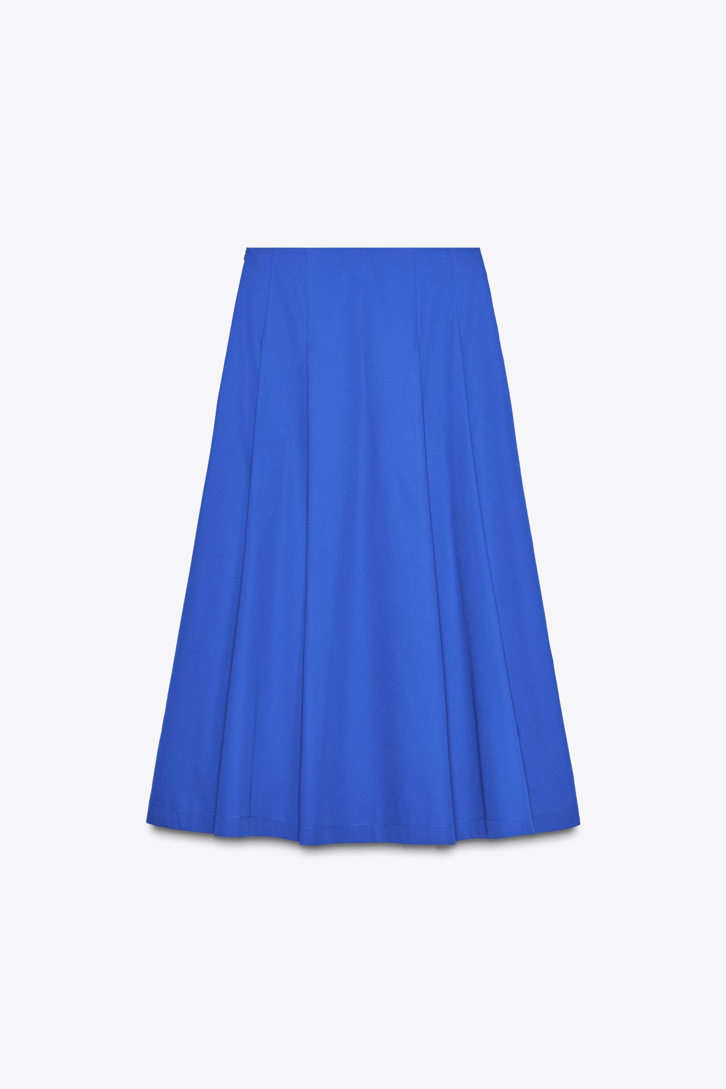 PLEATED MIDI SKIRT