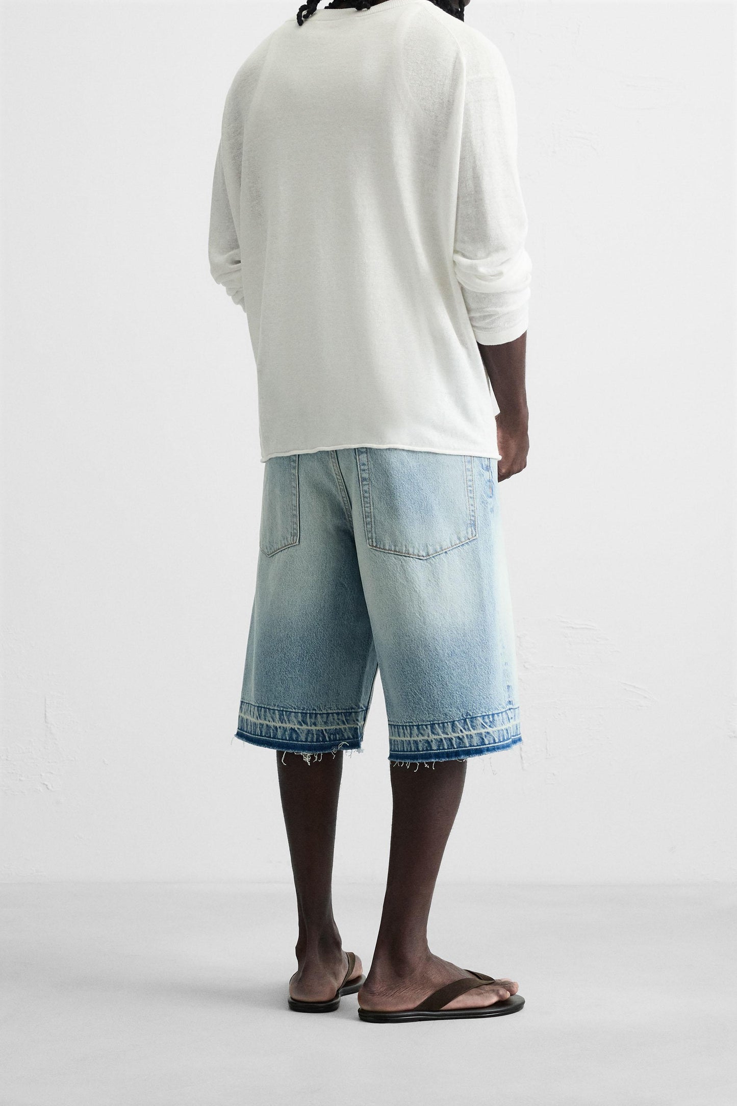 BAGGY FIT DENIM SHORTS