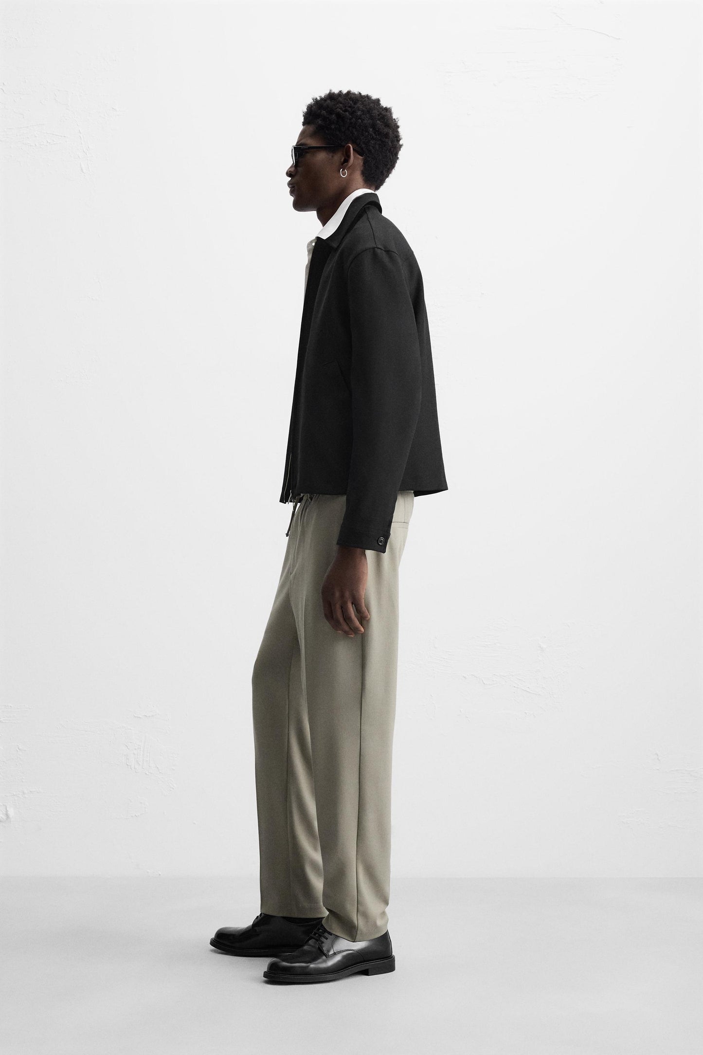 JOGGER WAIST STRETCH PANTS