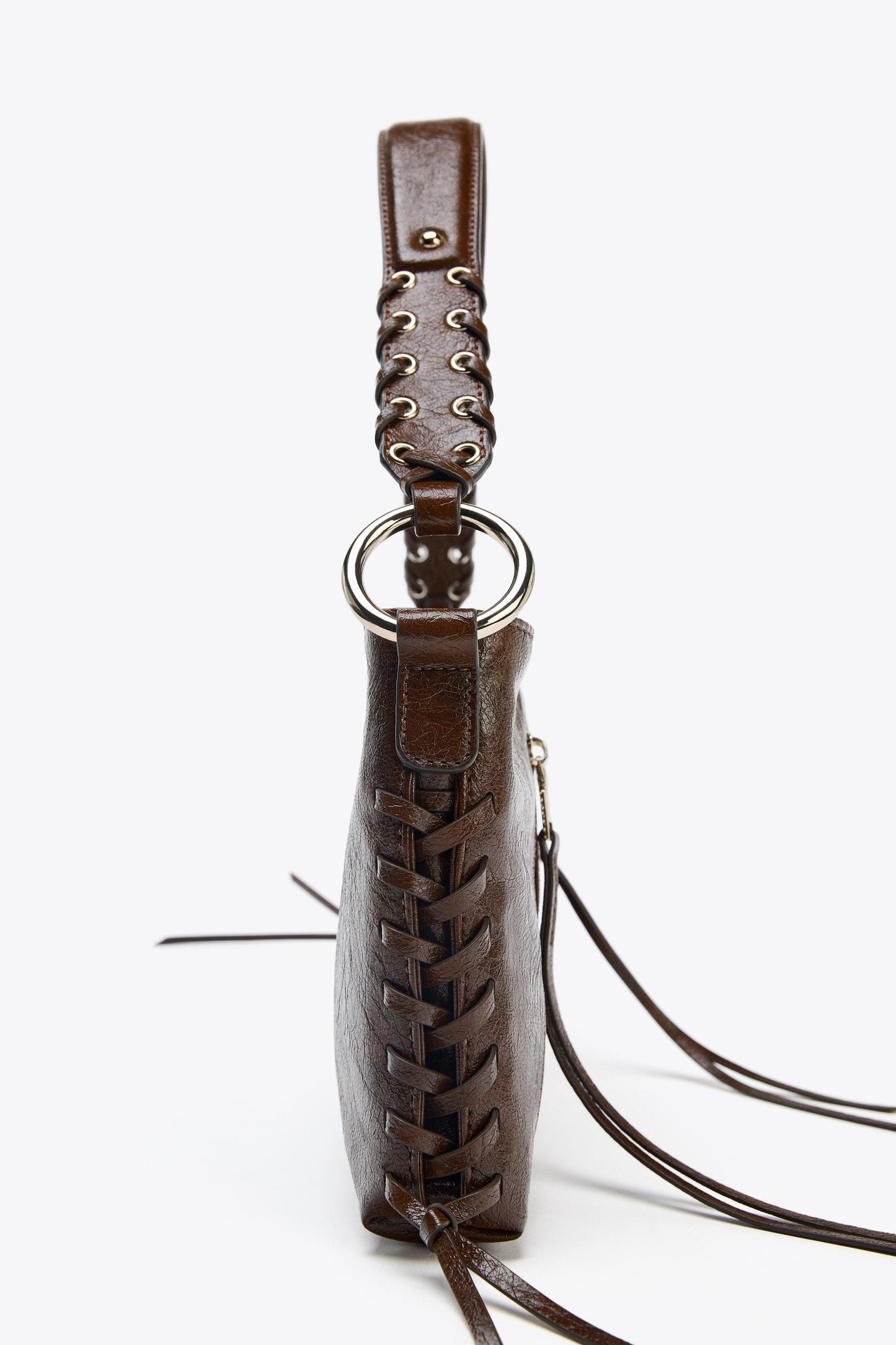 ZIPPER SHOULDER BAG