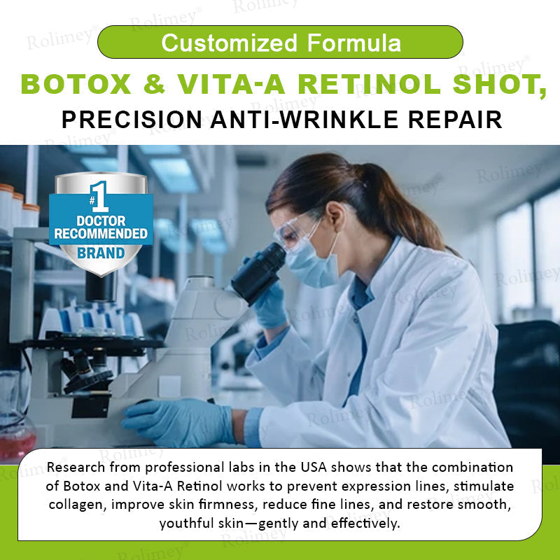 👨‍⚕️Made and shipped from Australia 💫Rolimey® Botox & Vita-A Retinol Shot Wrinkle-Lift Tightening cream - Last Day Promotion 70% OFF