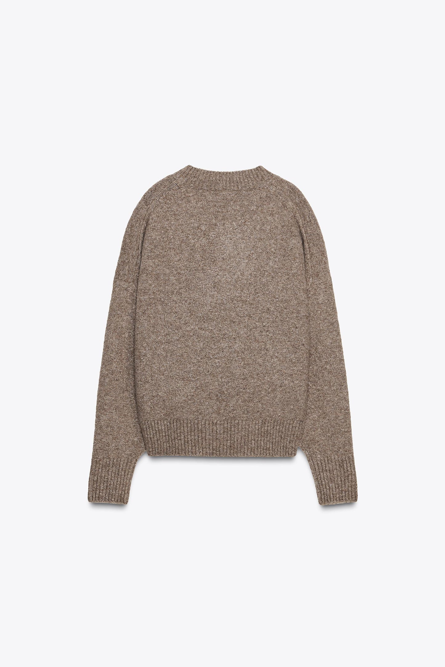 SOFT V-NECK KNIT SWEATER