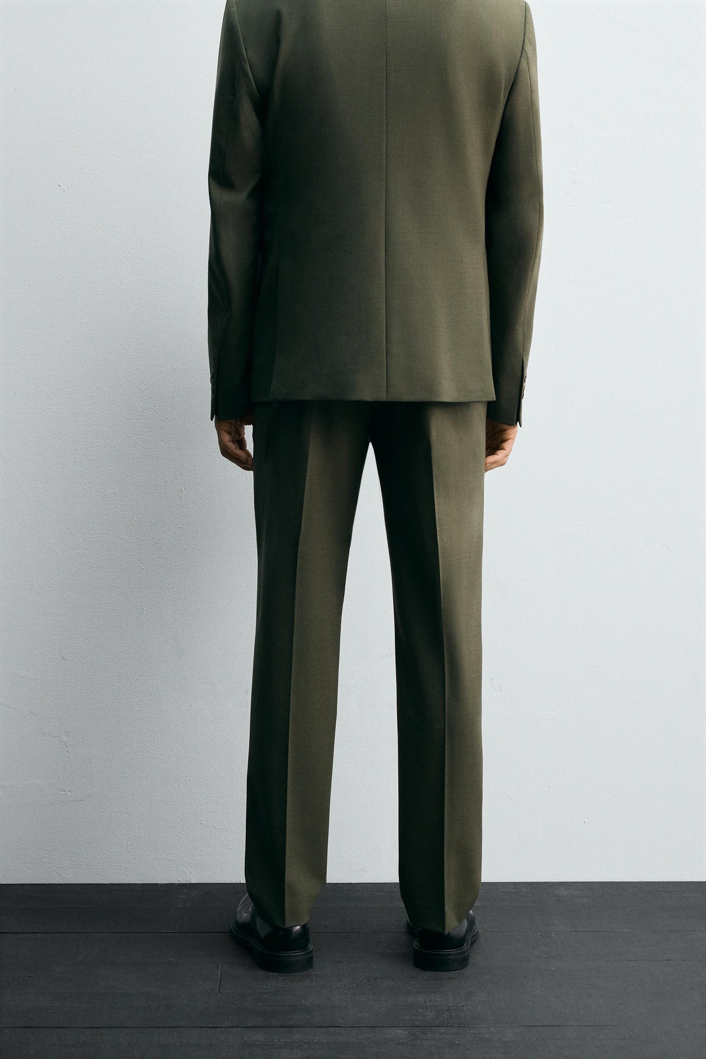 WOOL SUIT PANTS