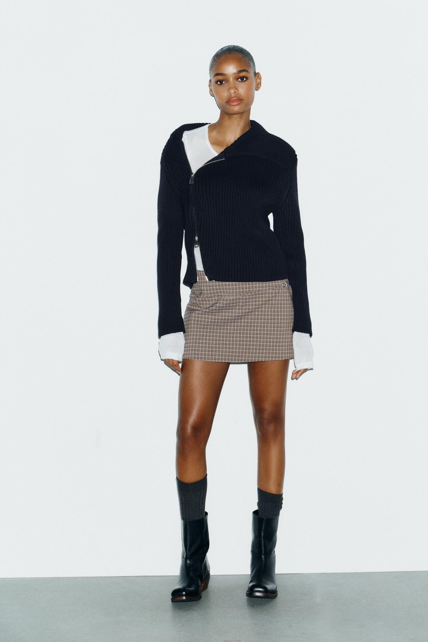 BELTED SKORT