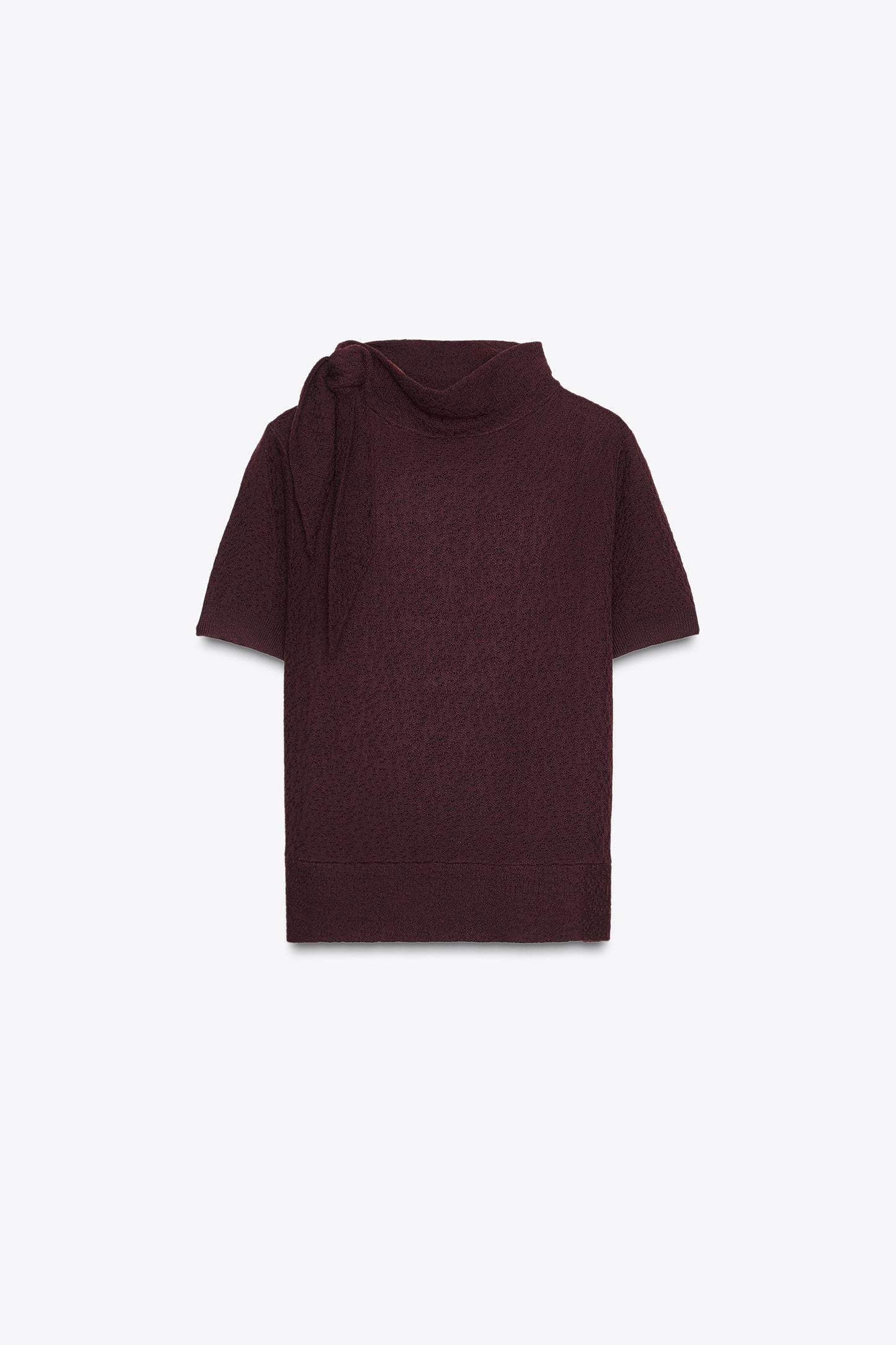 TIED KNIT TOP