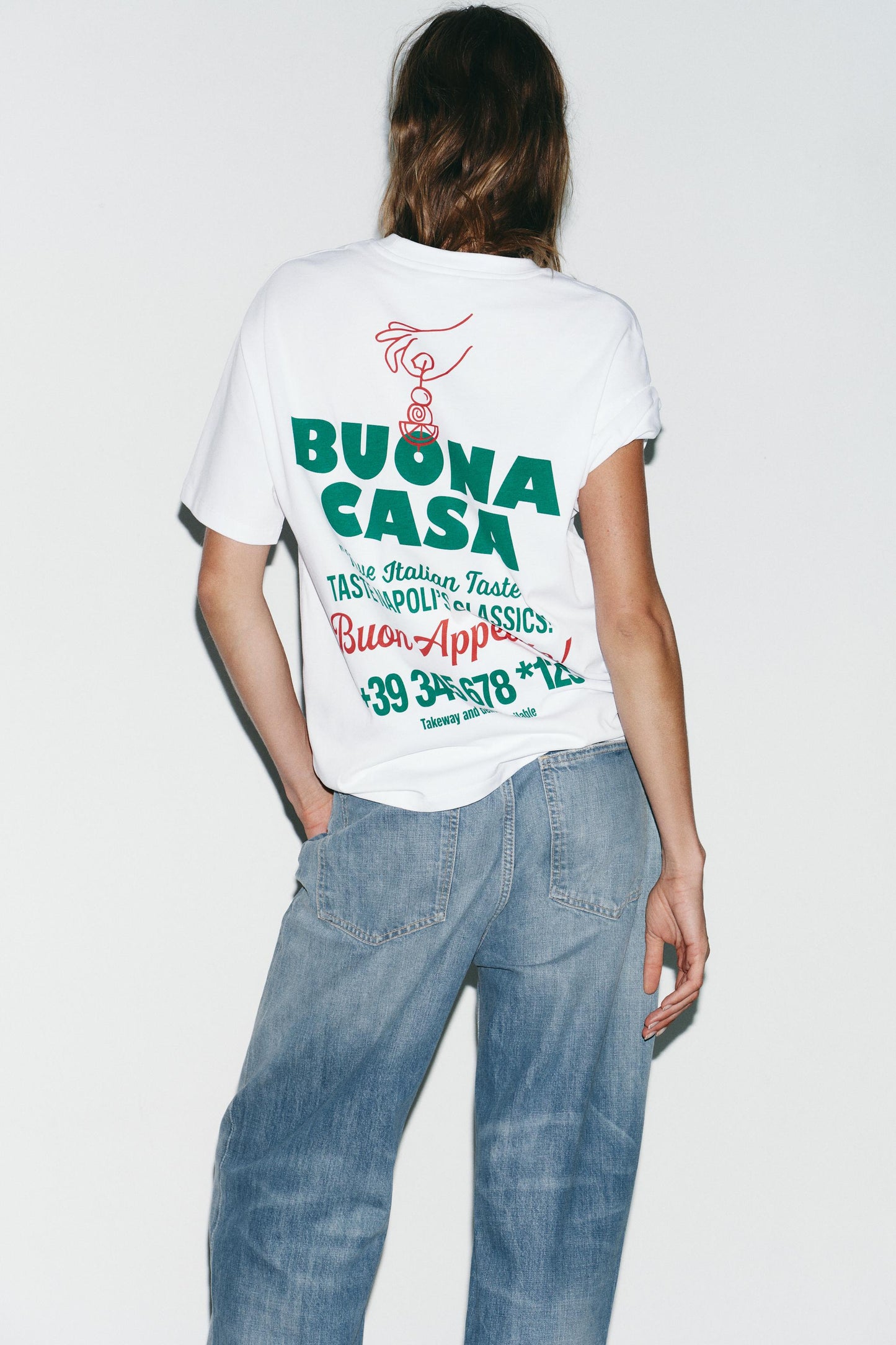 TEXT PRINT T-SHIRT