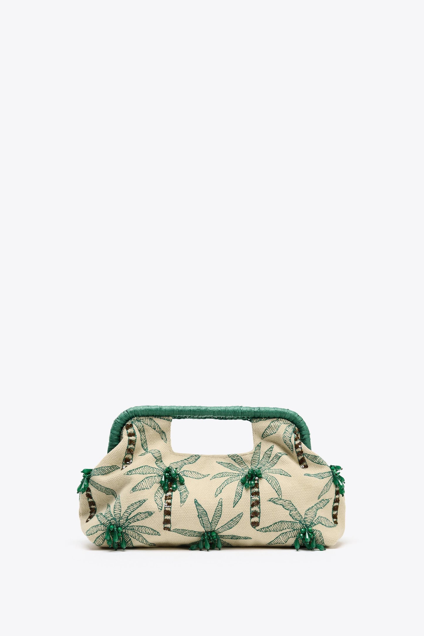 BEADED DETAIL CLUTCH